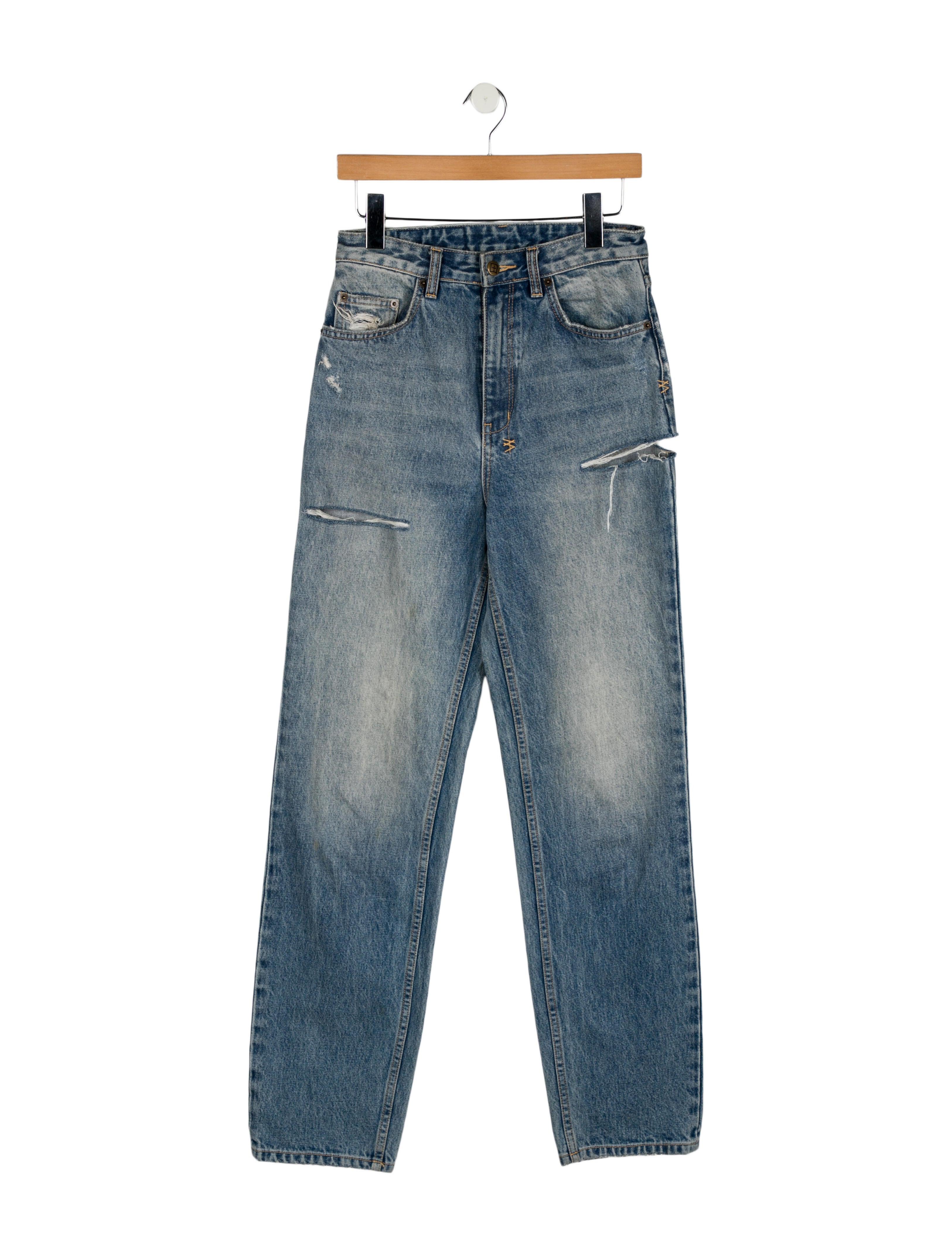 Ksubi High-Rise Straight Leg Jeans