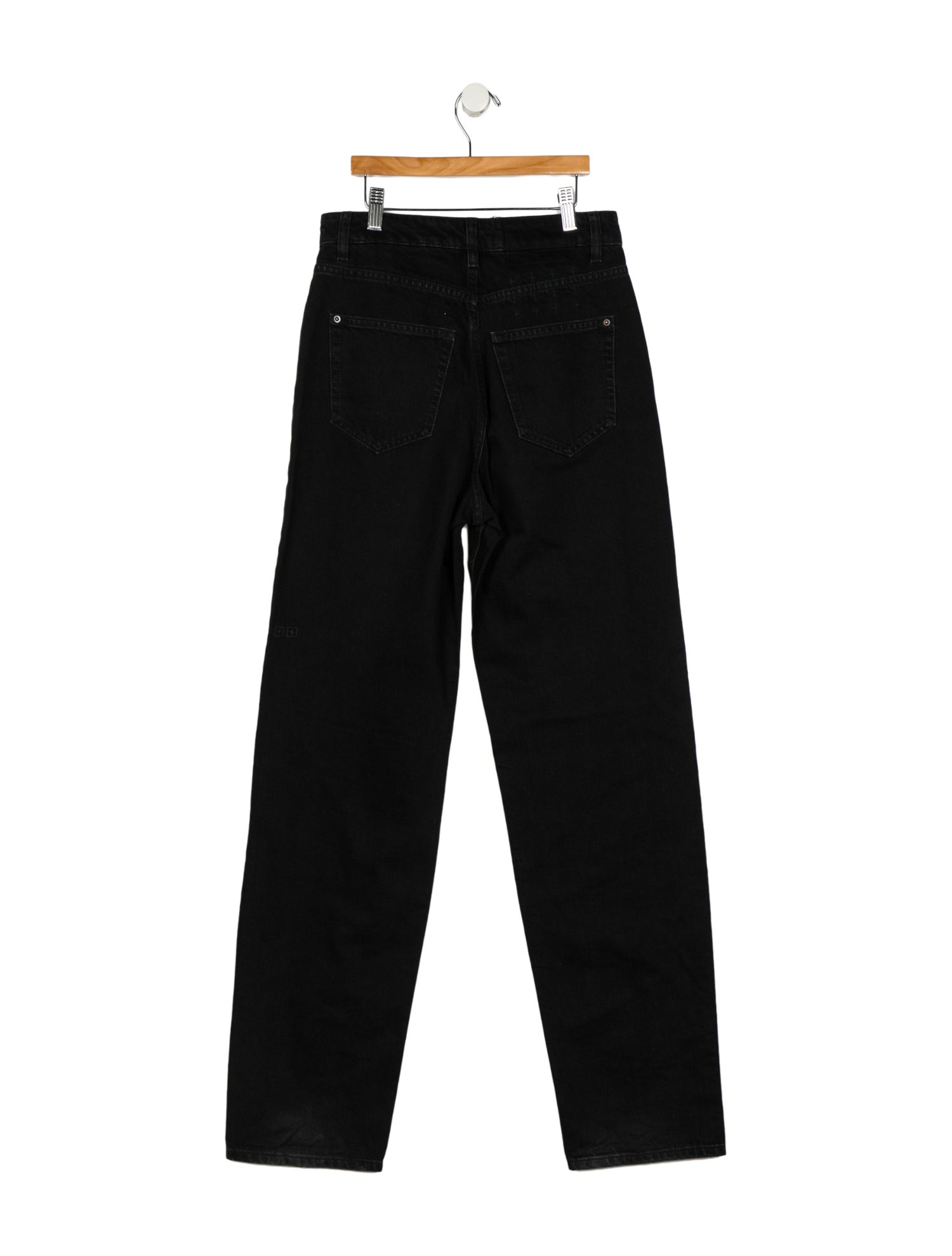 Ksubi High-Rise Straight Leg Jeans
