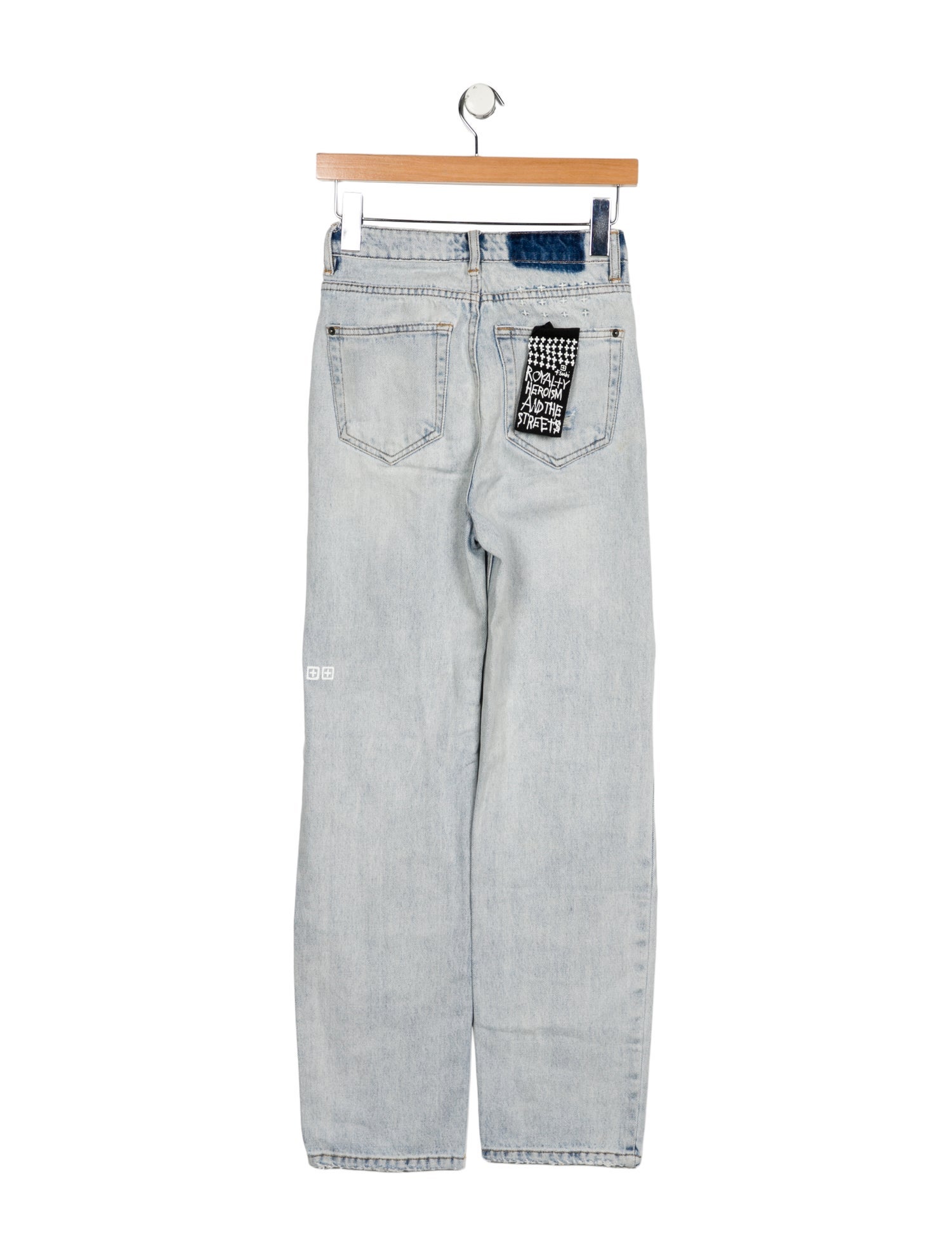 Ksubi High-Rise Straight Leg Jeans