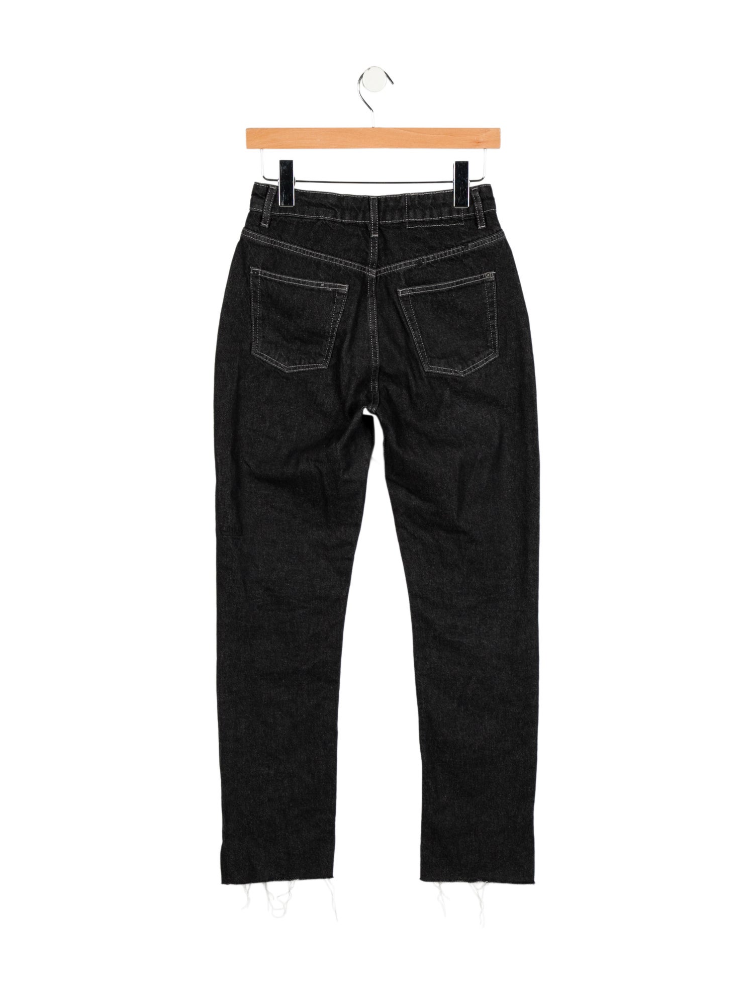 Ksubi Mid-Rise Straight Leg Jeans