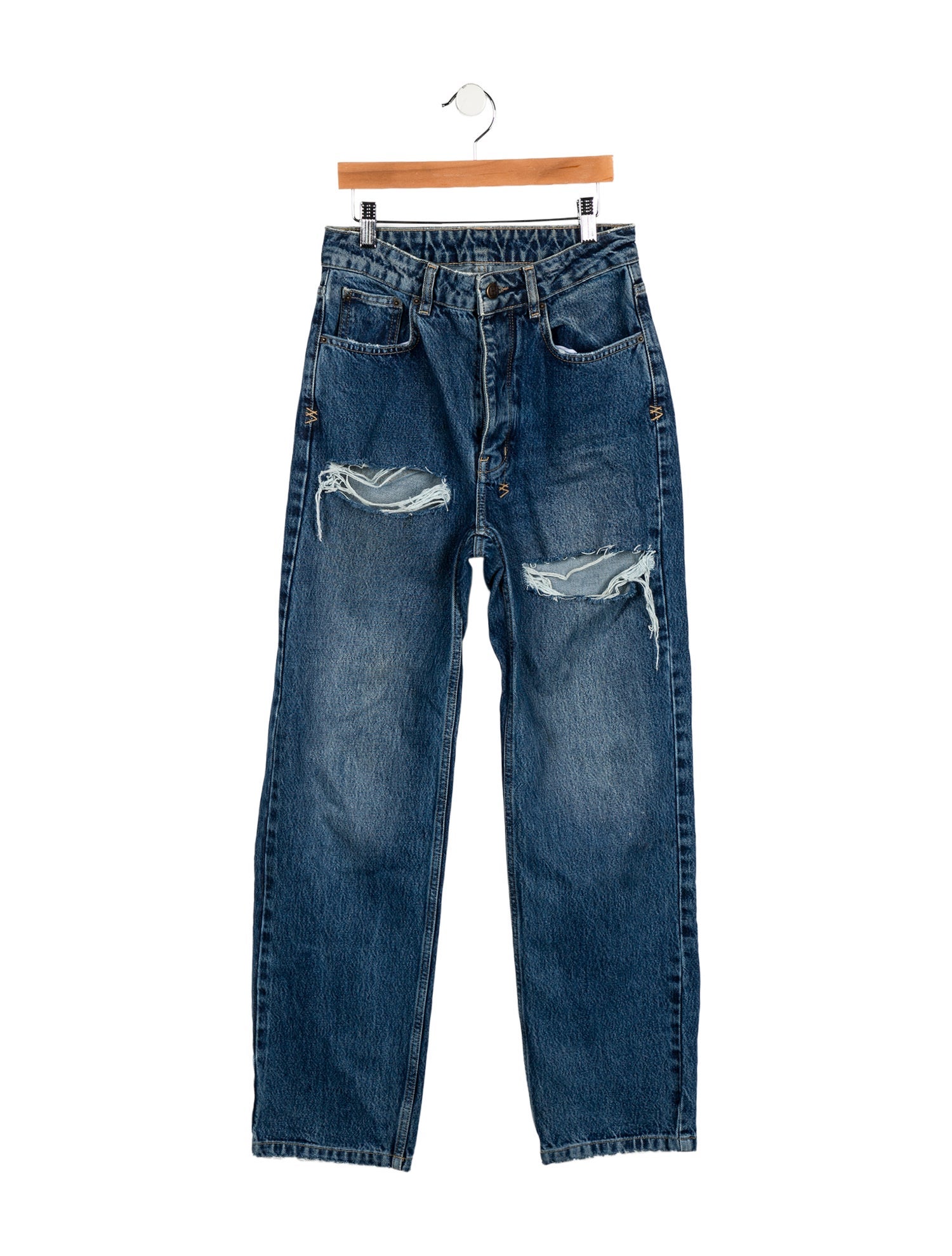 Ksubi High-Rise Wide Leg Jeans