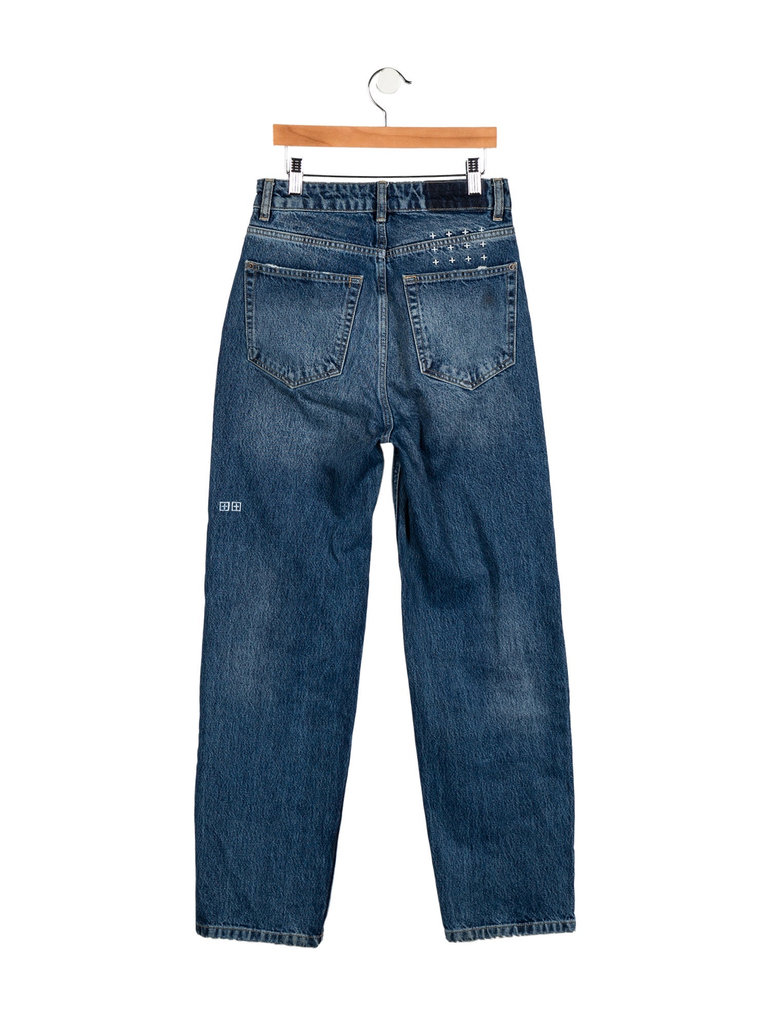 Ksubi High-Rise Wide Leg Jeans