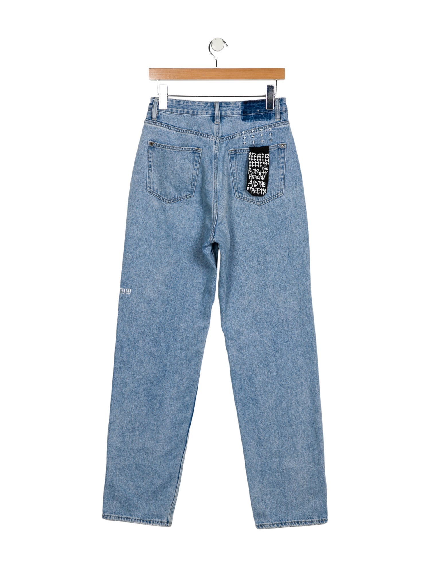 Ksubi High-Rise Straight Leg Jeans