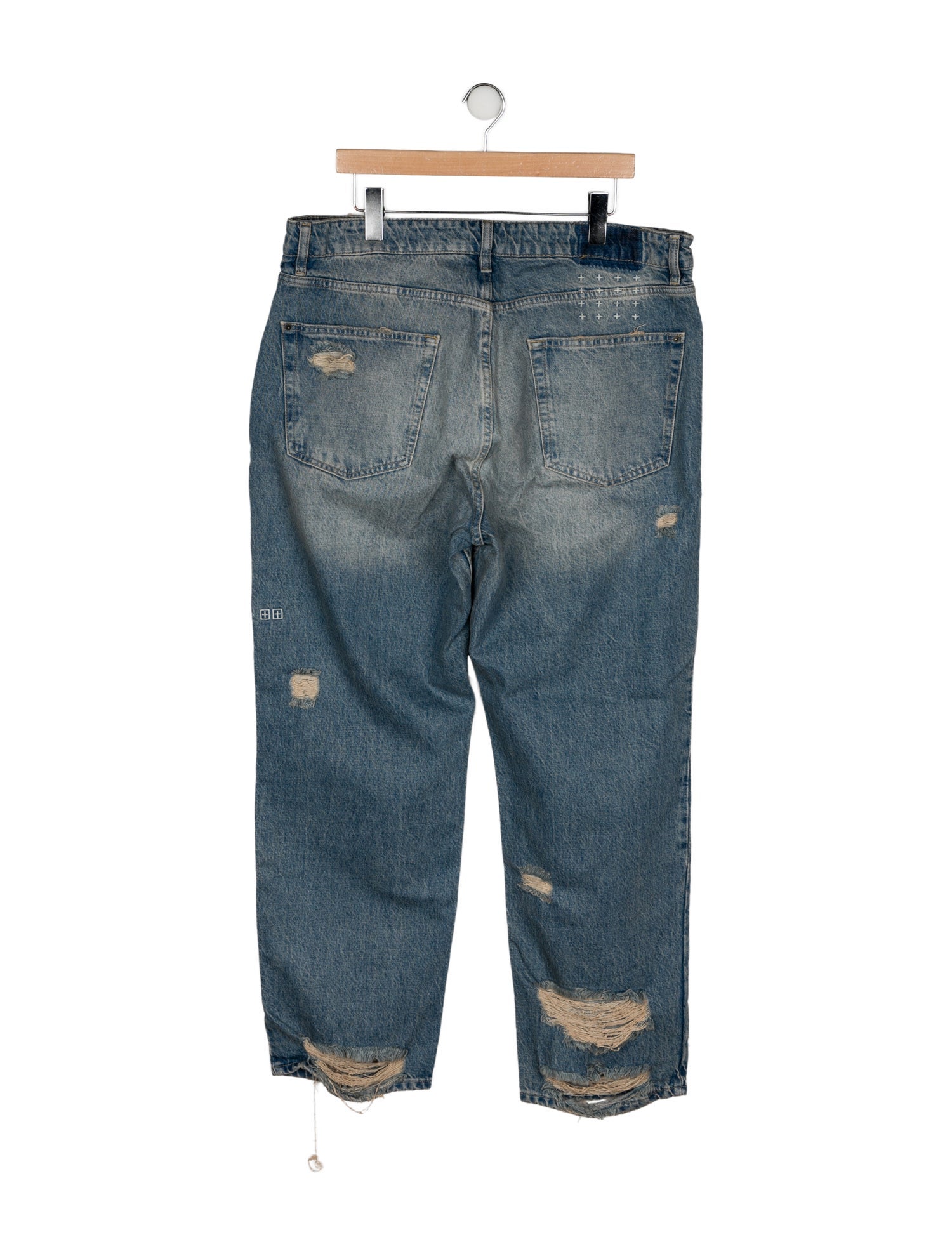 Ksubi High-Rise Wide Leg Jeans