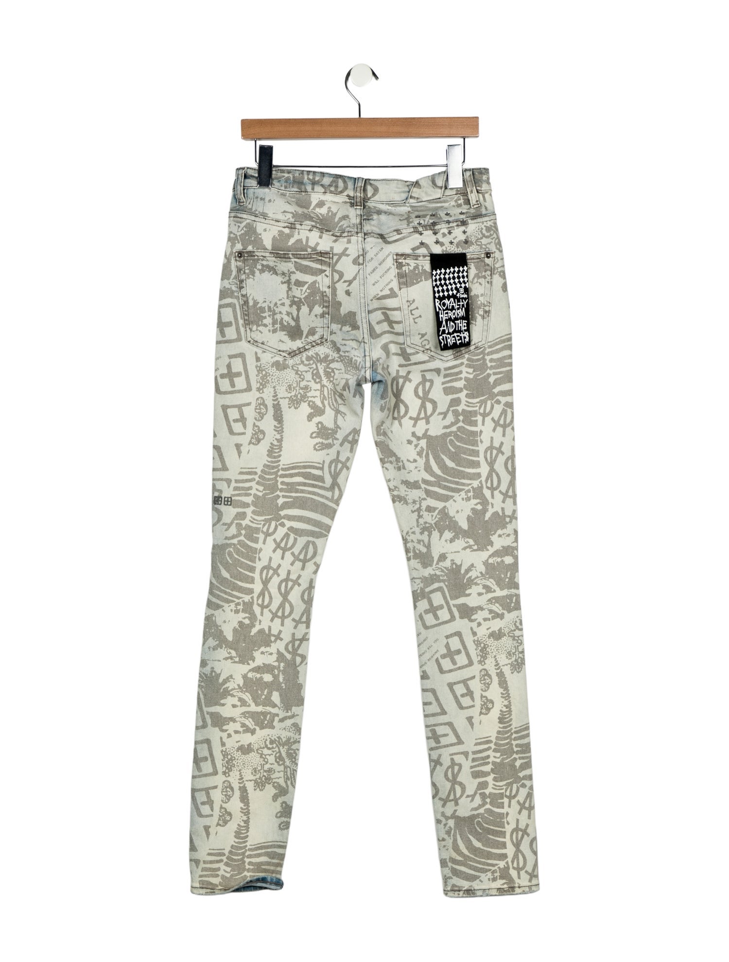 Ksubi Mid-Rise Straight Leg Jeans