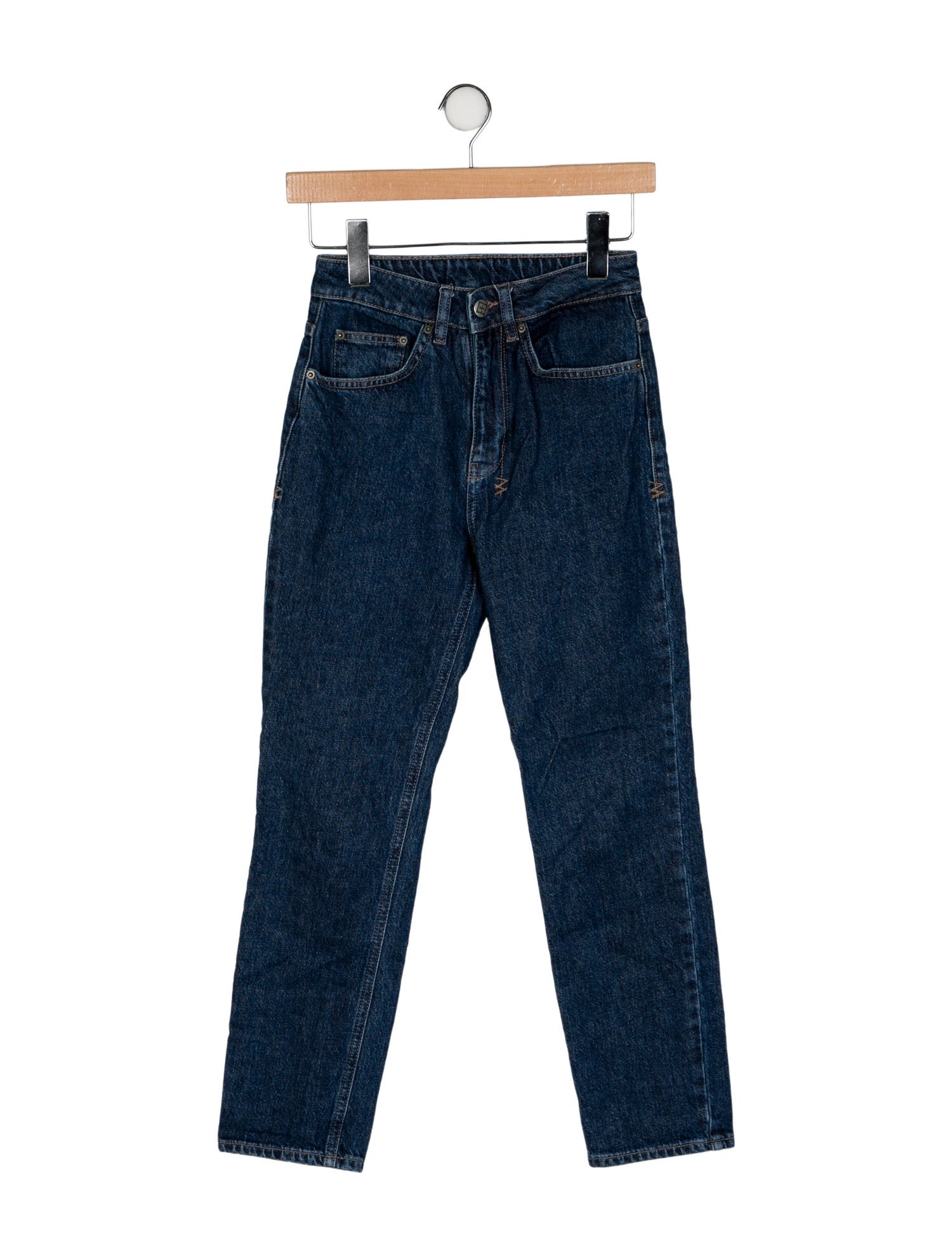 Ksubi Mid-Rise Straight Leg Jeans