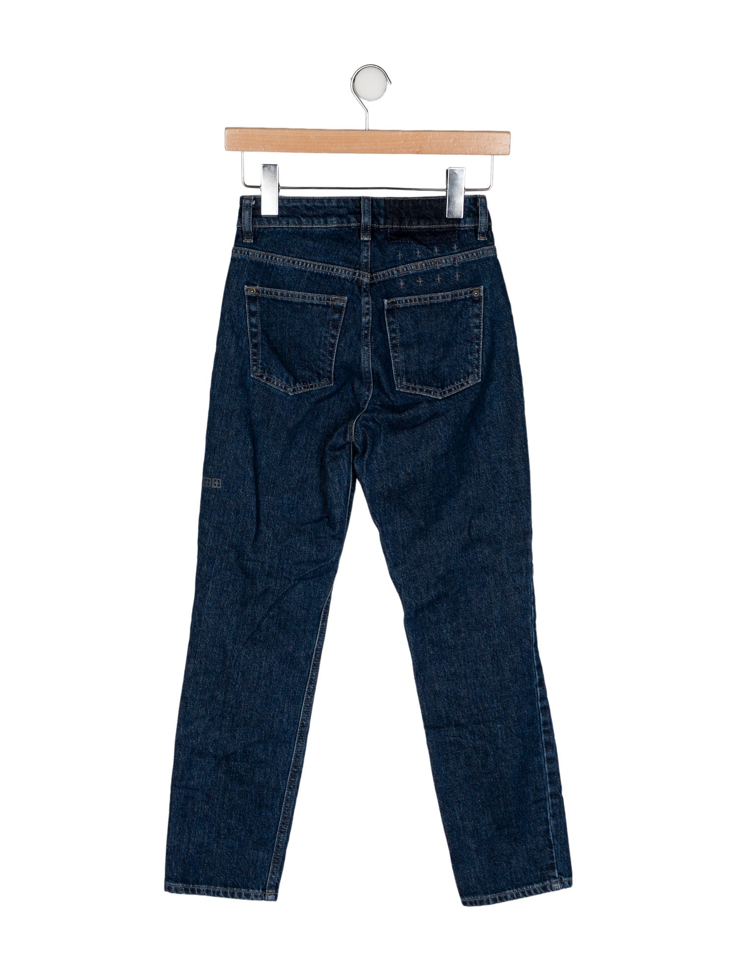 Ksubi Mid-Rise Straight Leg Jeans