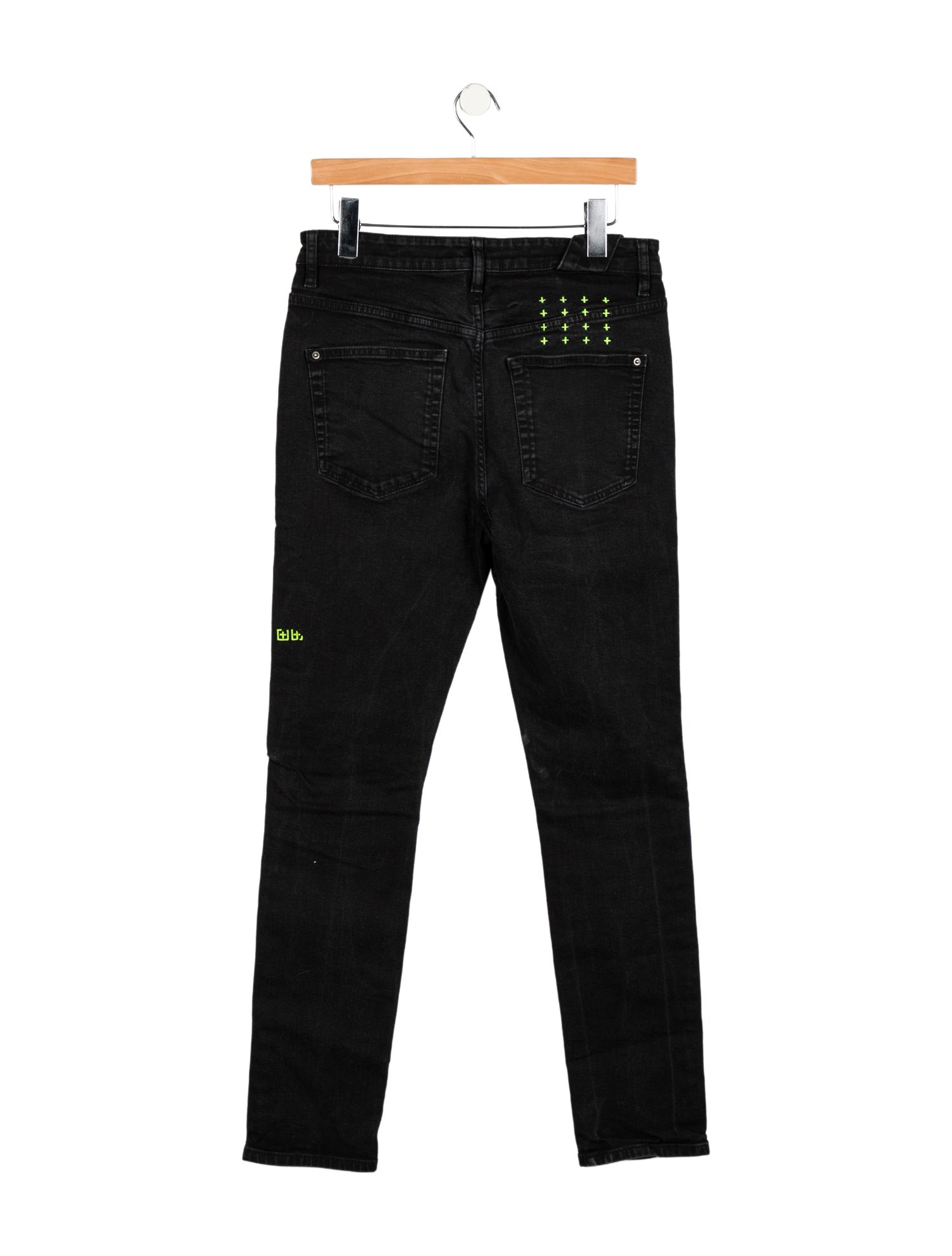 Ksubi Mid-Rise Straight Leg Jeans