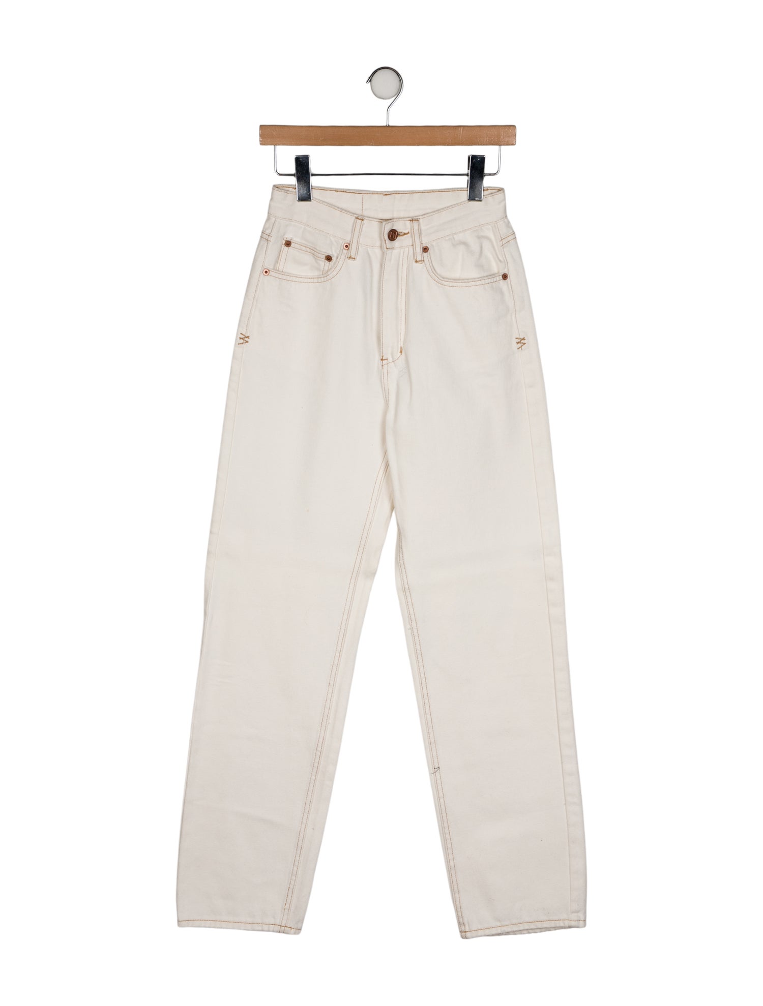 Ksubi High-Rise Straight Leg Jeans