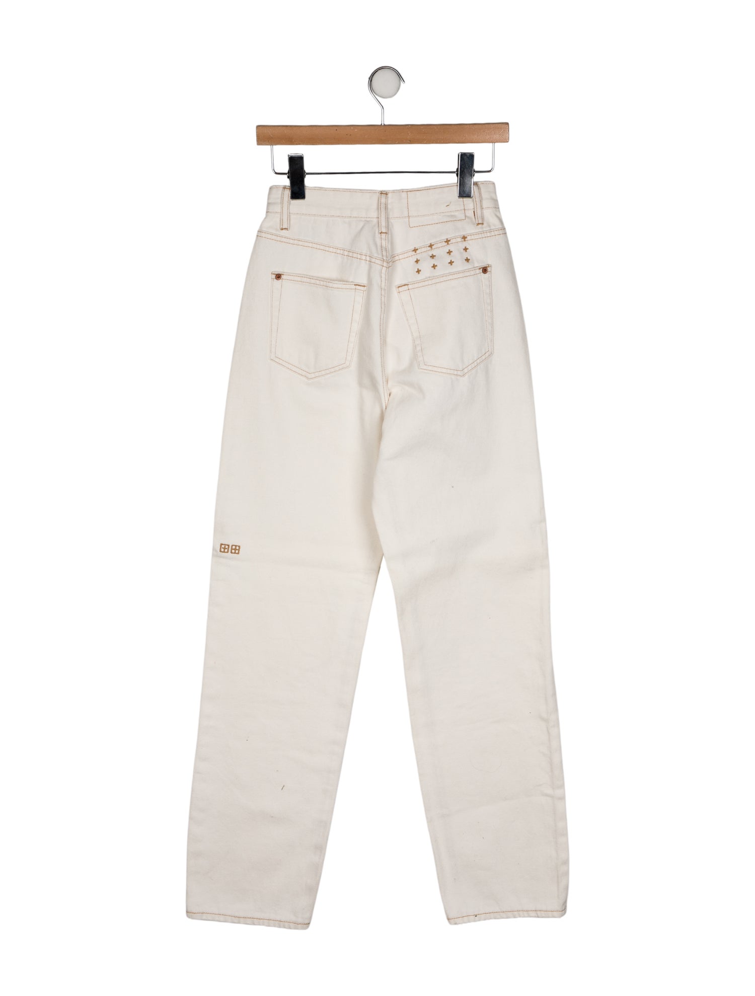 Ksubi High-Rise Straight Leg Jeans