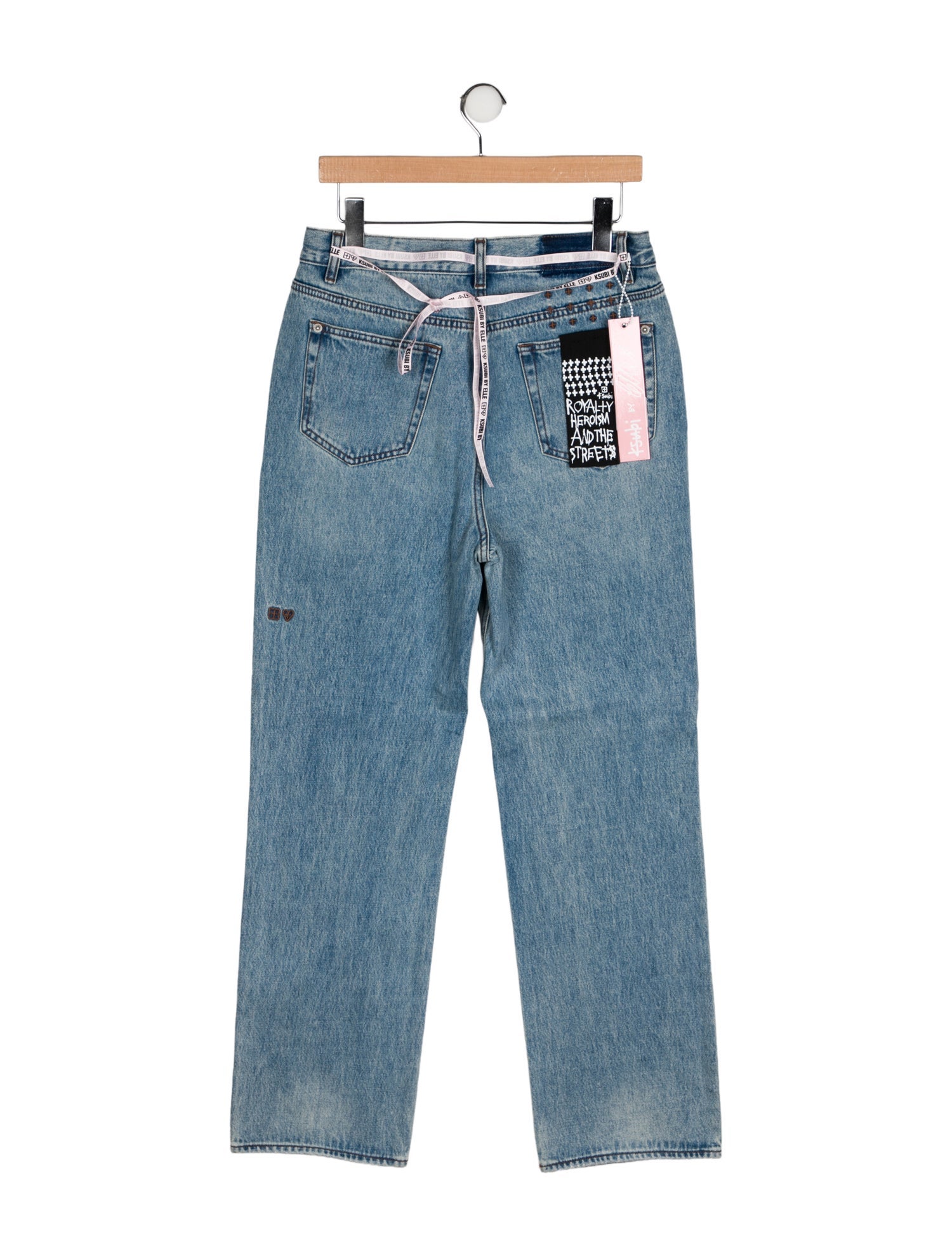 Ksubi High-Rise Wide Leg Jeans w/ Tags