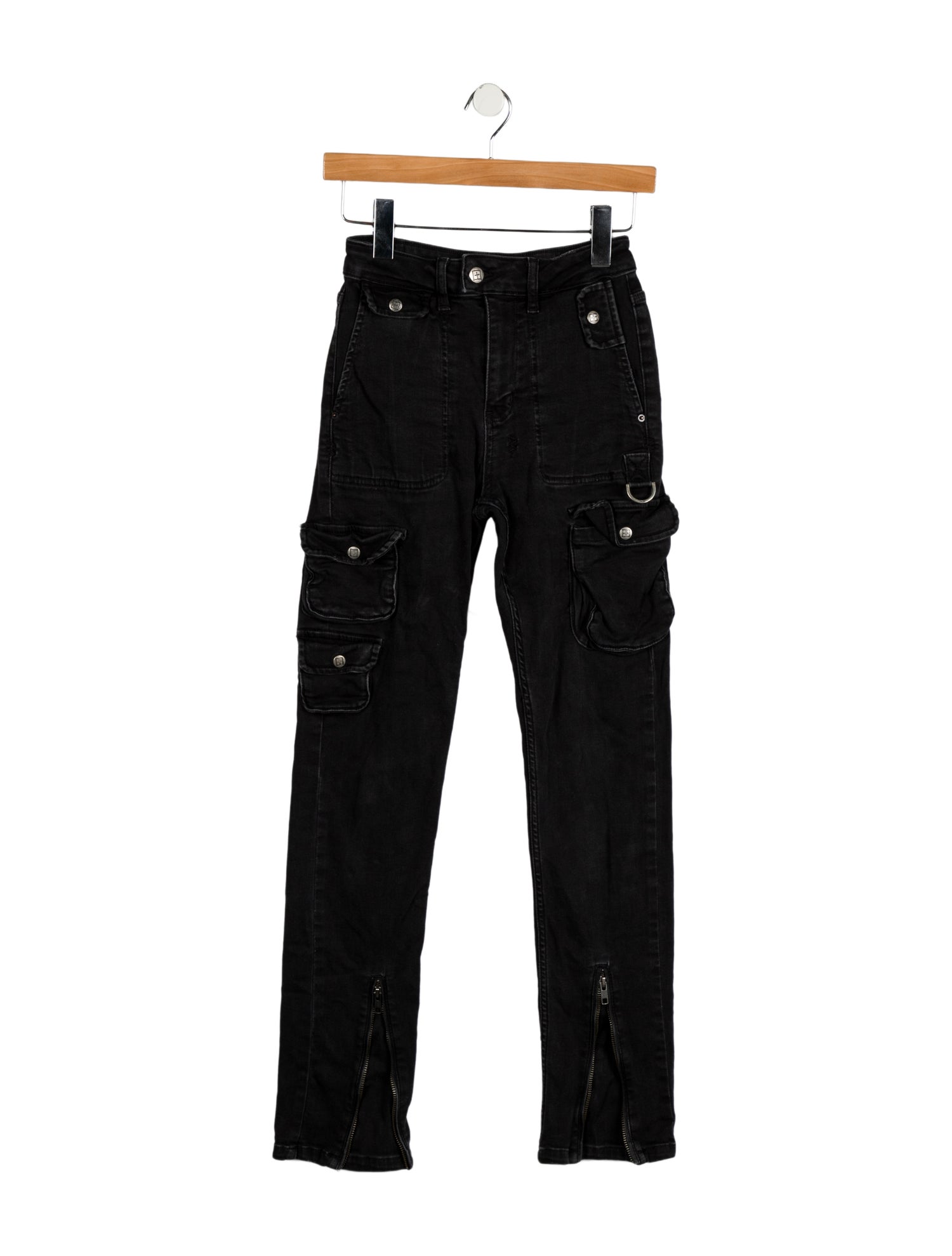 Ksubi Mid-Rise Straight Leg Jeans