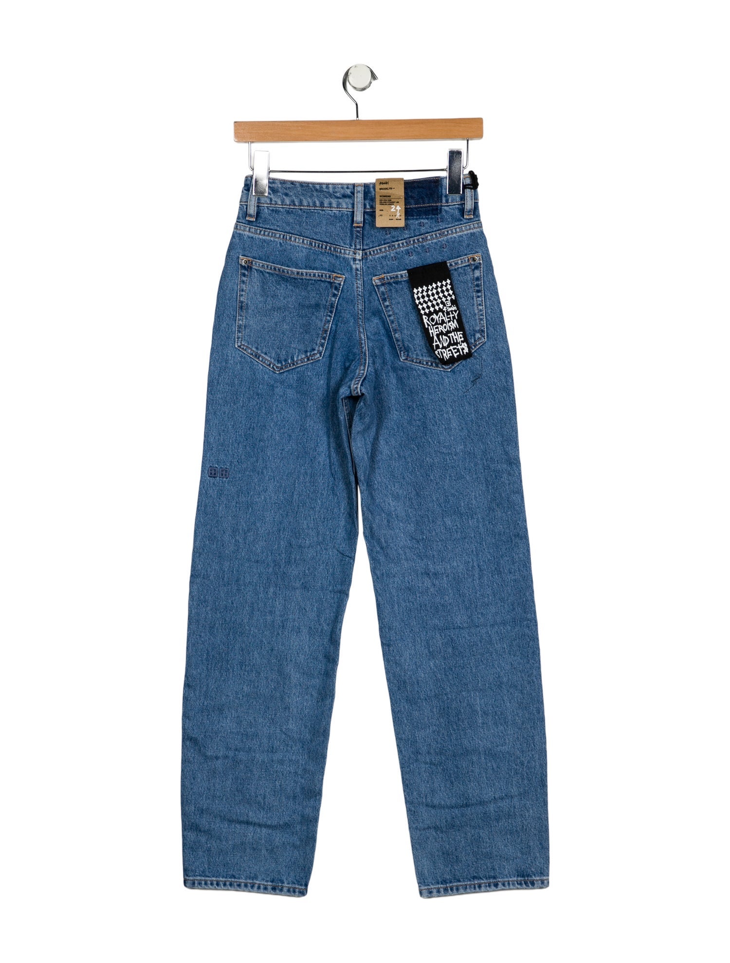 Ksubi Mid-Rise Straight Leg Jeans