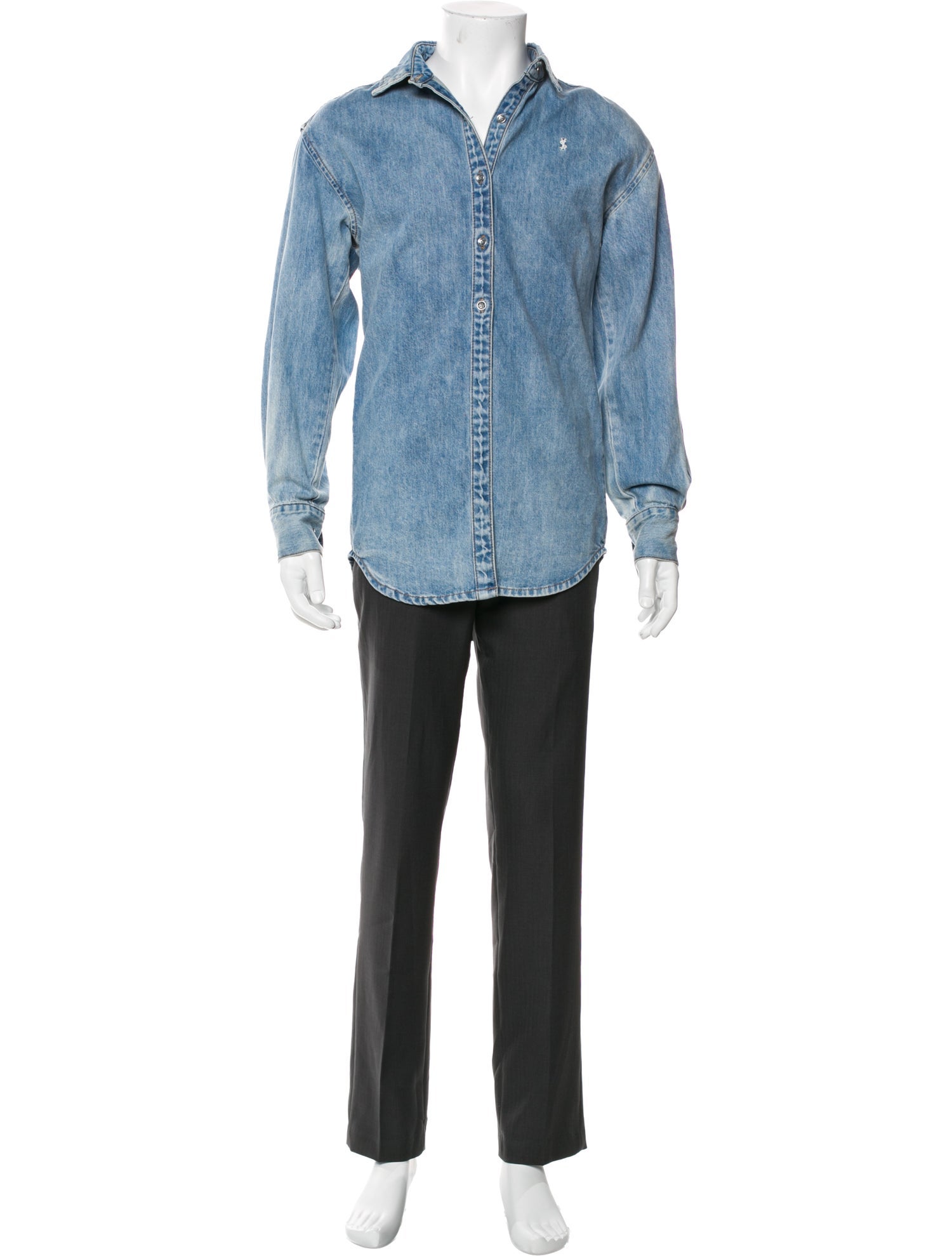 Ksubi Long Sleeve Denim Shirt