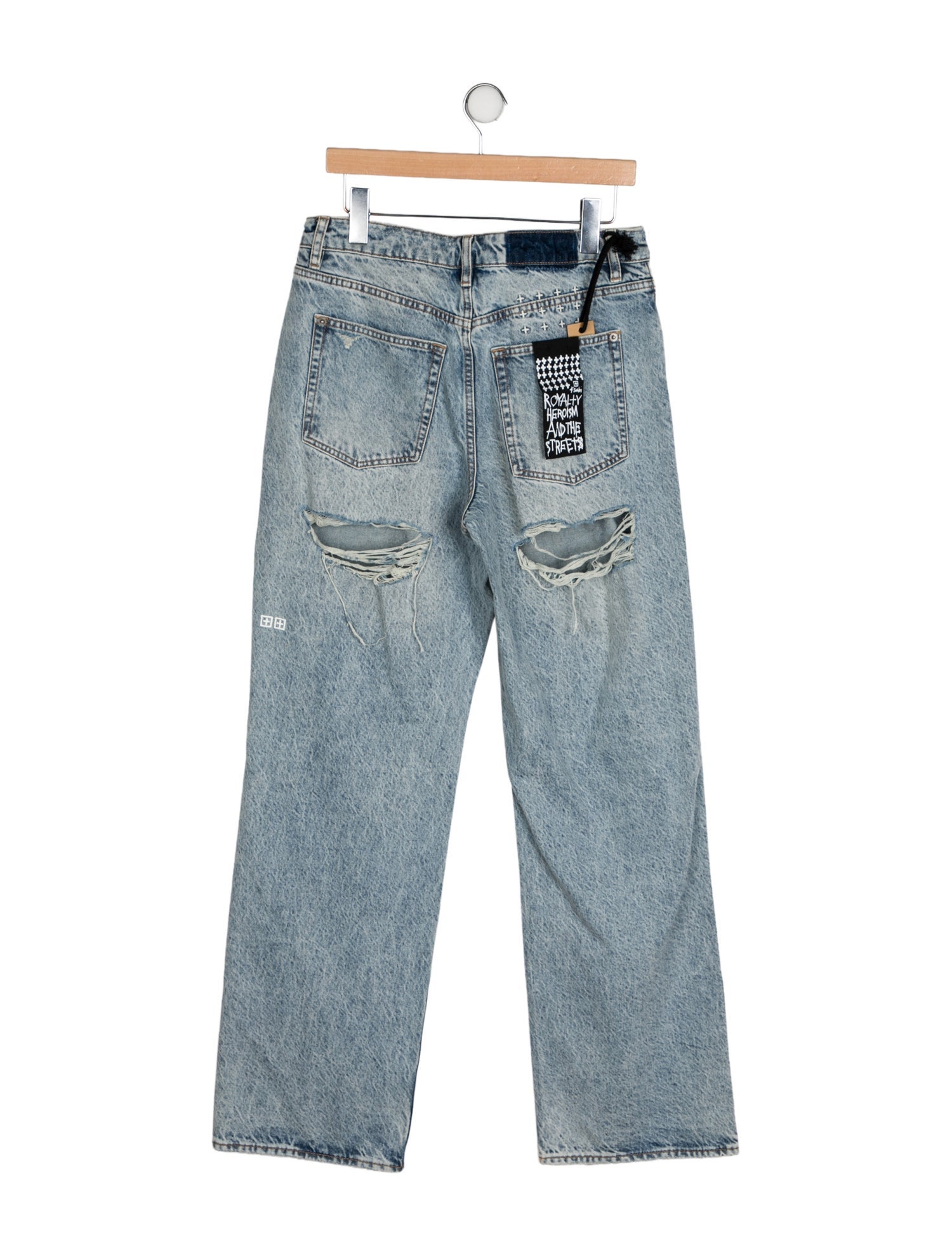 Ksubi High-Rise Wide Leg Jeans