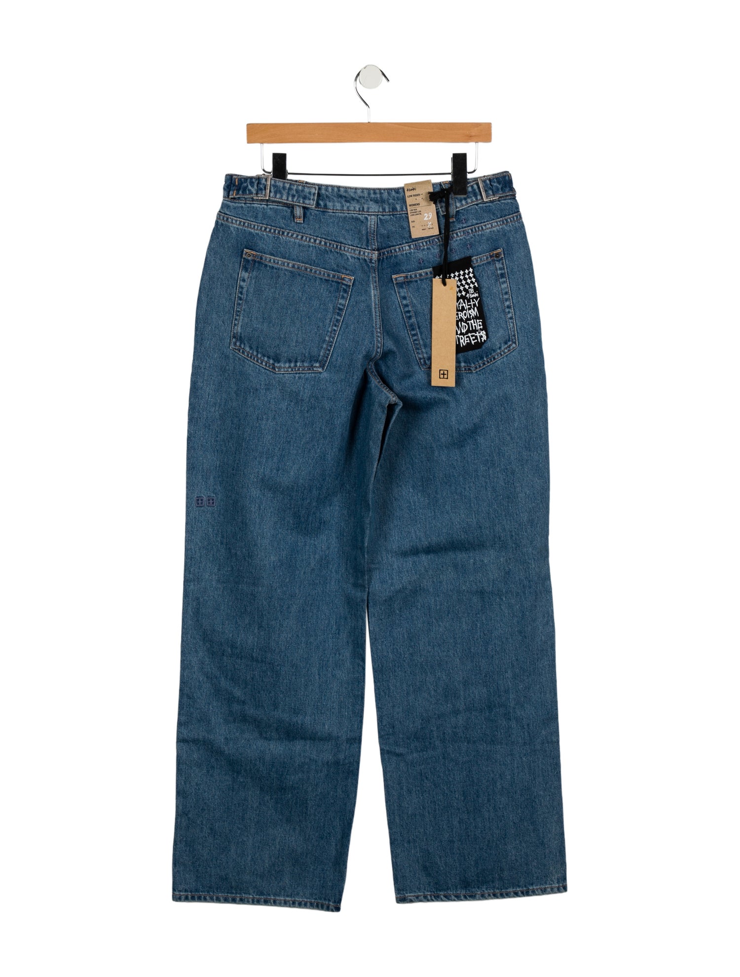 Ksubi Mid-Rise Wide Leg Jeans w/ Tags
