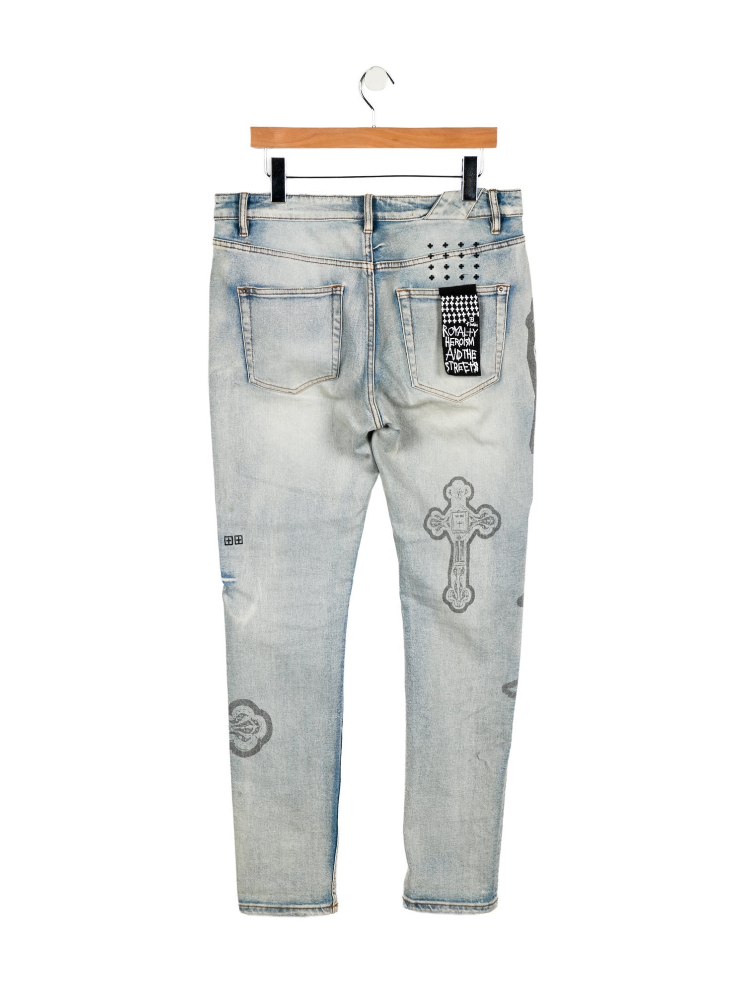 Ksubi High-Rise Straight Leg Jeans