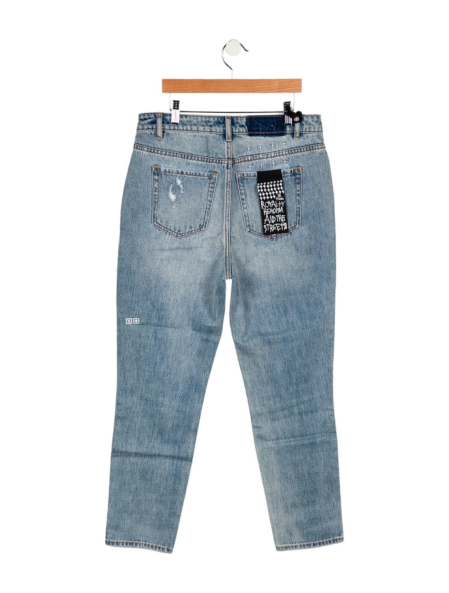 Ksubi High-Rise Straight Leg Jeans