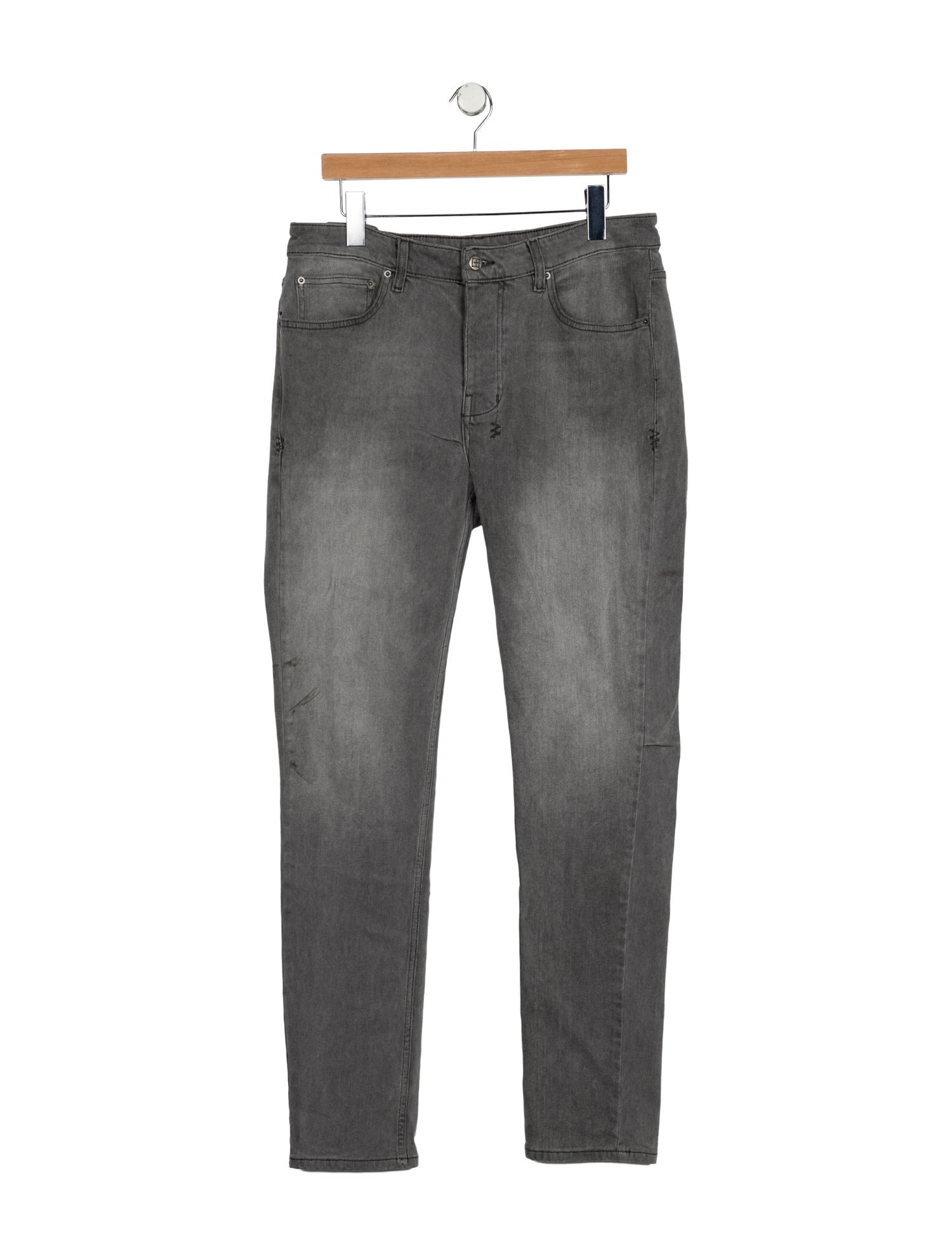 Ksubi High-Rise Straight Leg Jeans