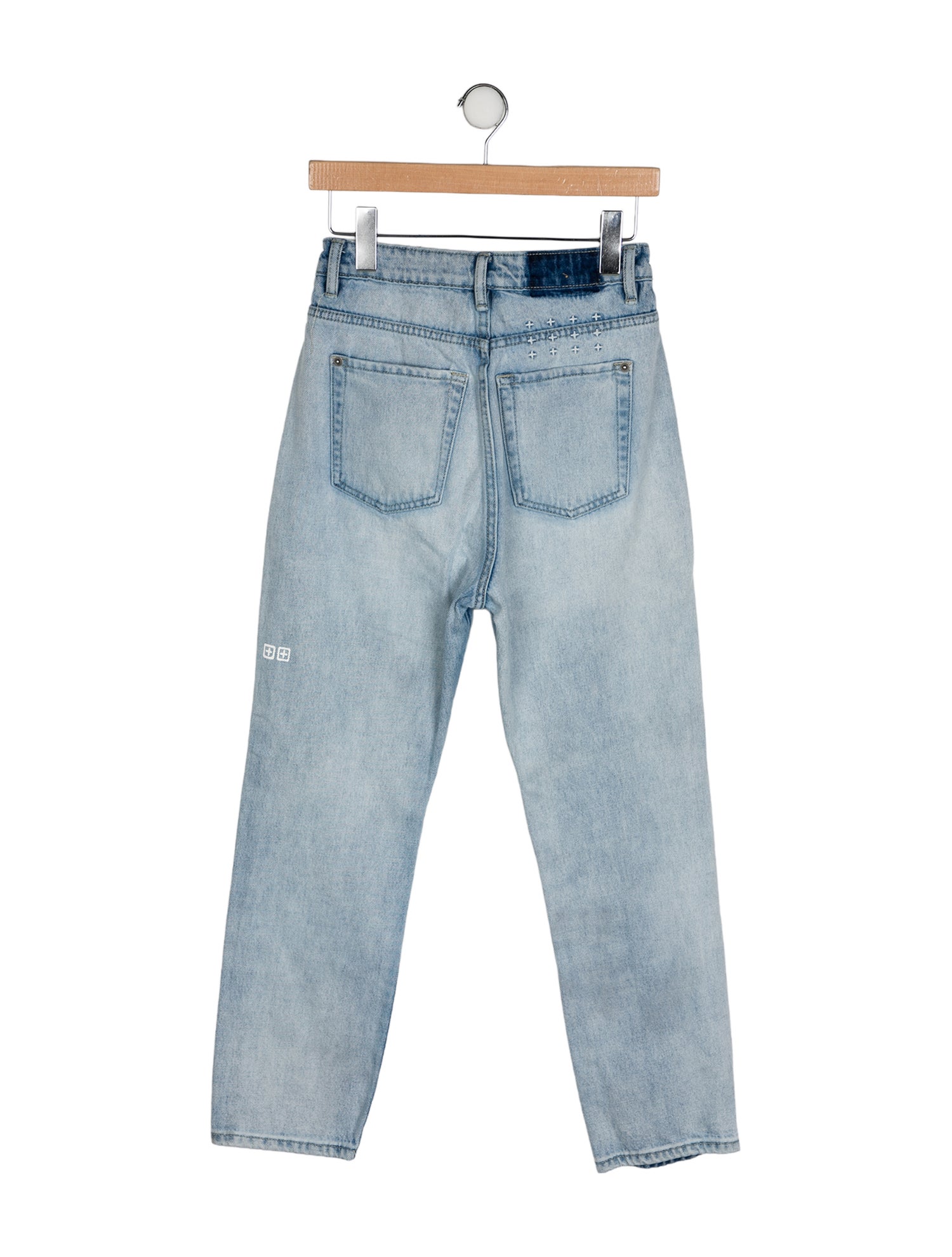 Ksubi High-Rise Straight Leg Jeans