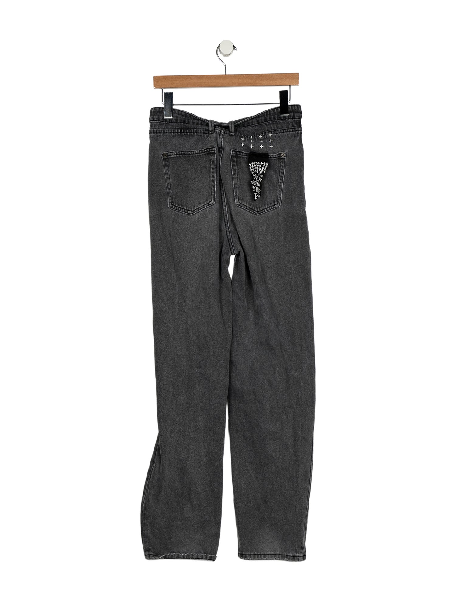 Ksubi High-Rise Straight Leg Jeans