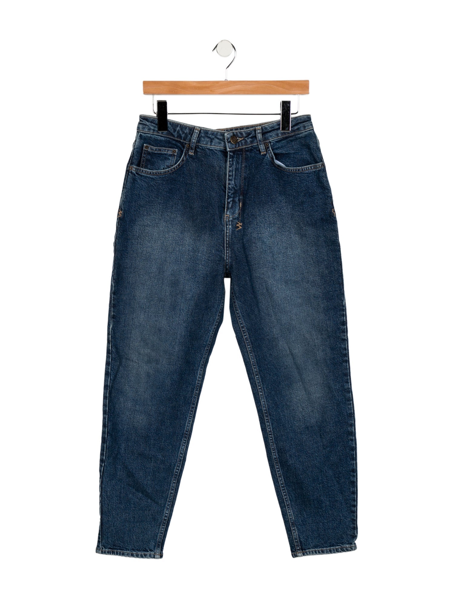 Ksubi High-Rise Straight Leg Jeans