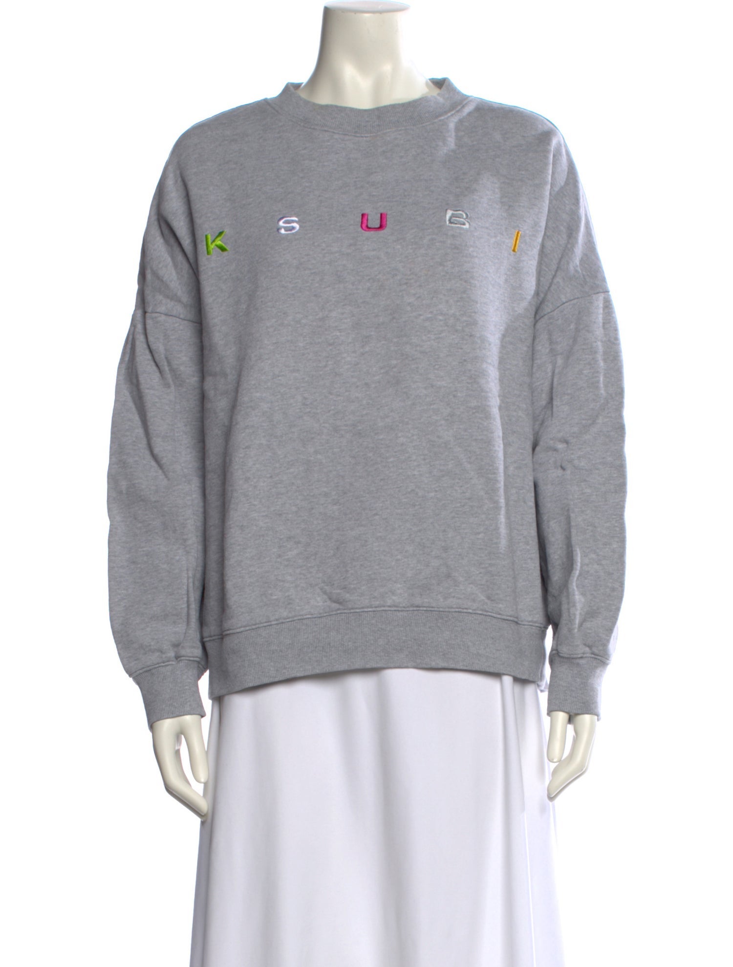 Ksubi Crew Neck Long Sleeve Sweatshirt