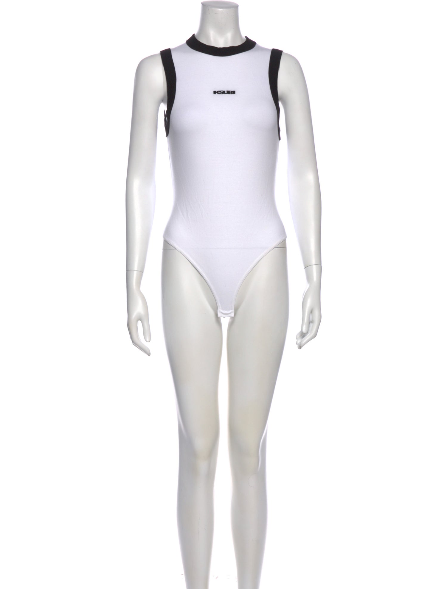 Ksubi Crew Neck Sleeveless Bodysuit