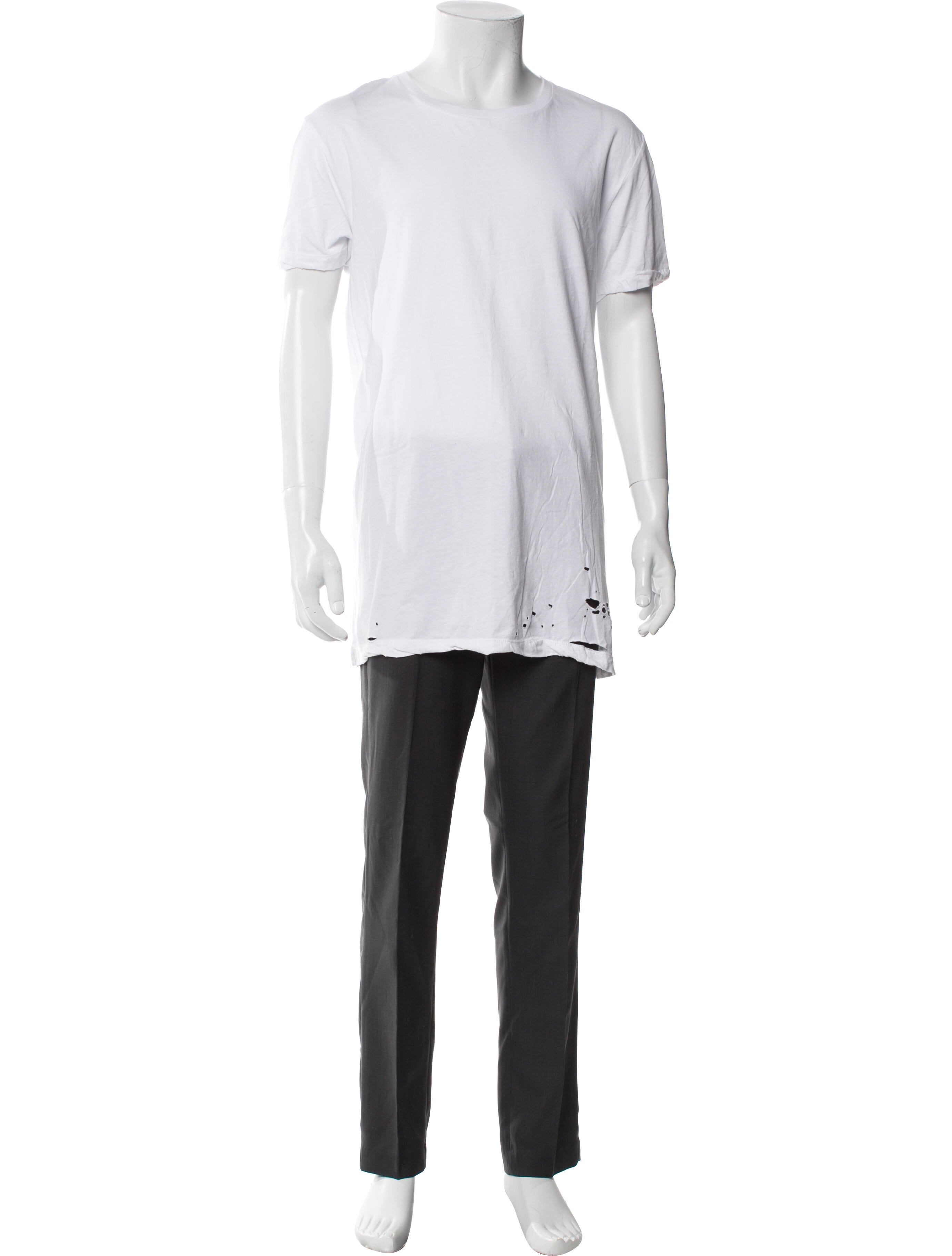 Ksubi Scoop Neck Short Sleeve T-Shirt