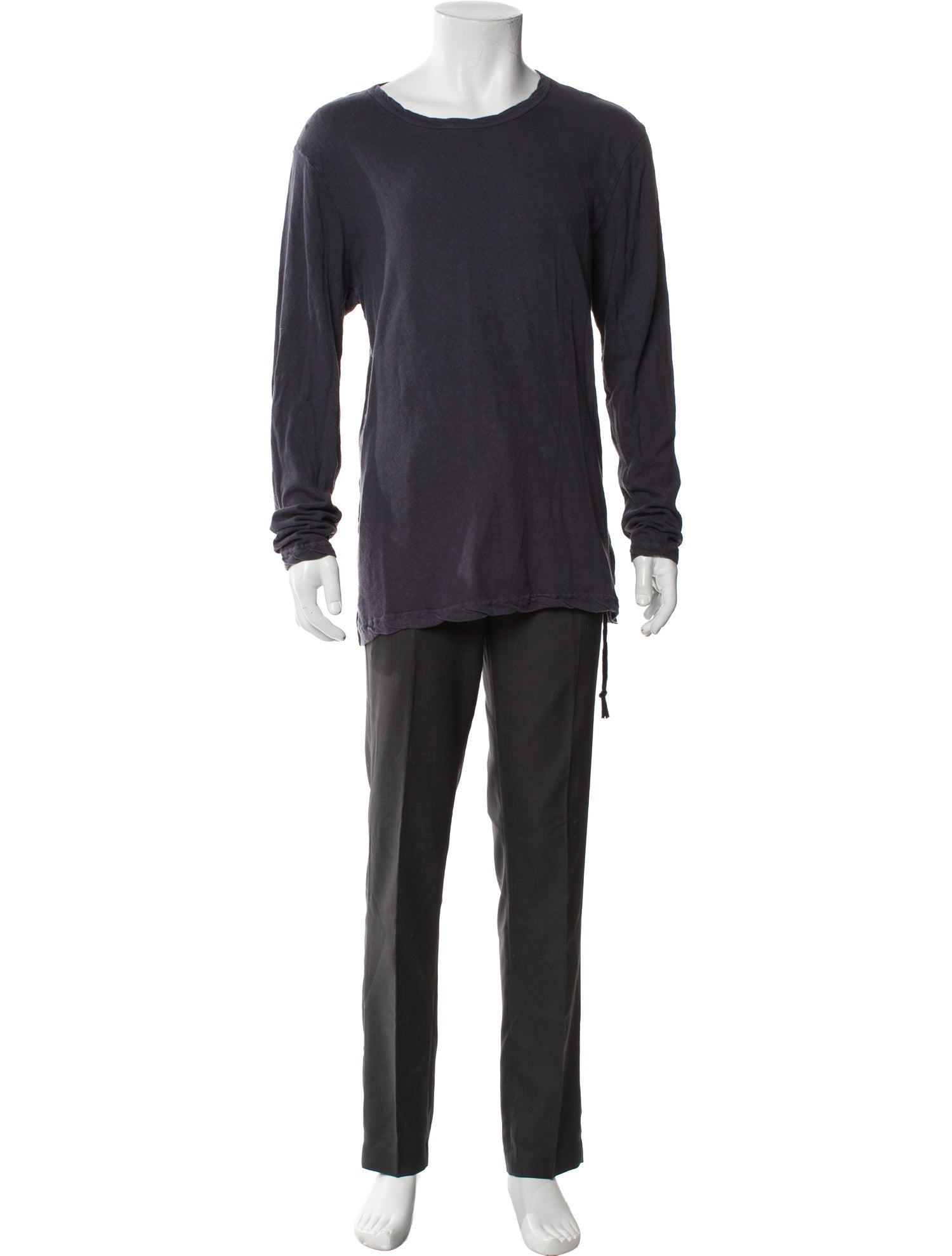 Ksubi Scoop Neck Long Sleeve T-Shirt