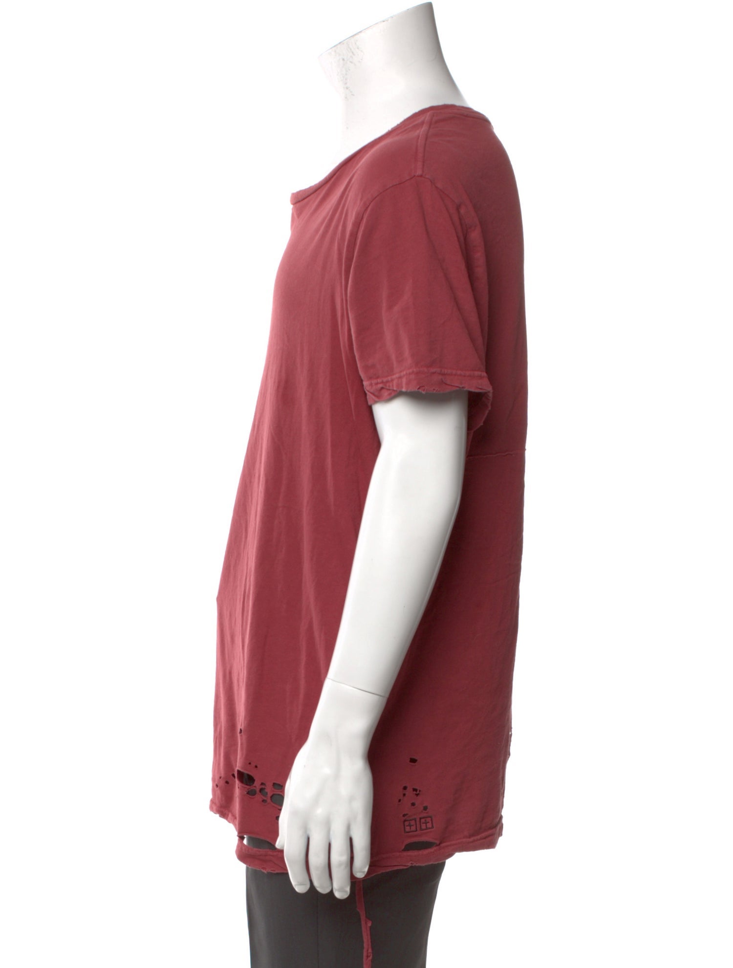 Ksubi Scoop Neck Short Sleeve T-Shirt