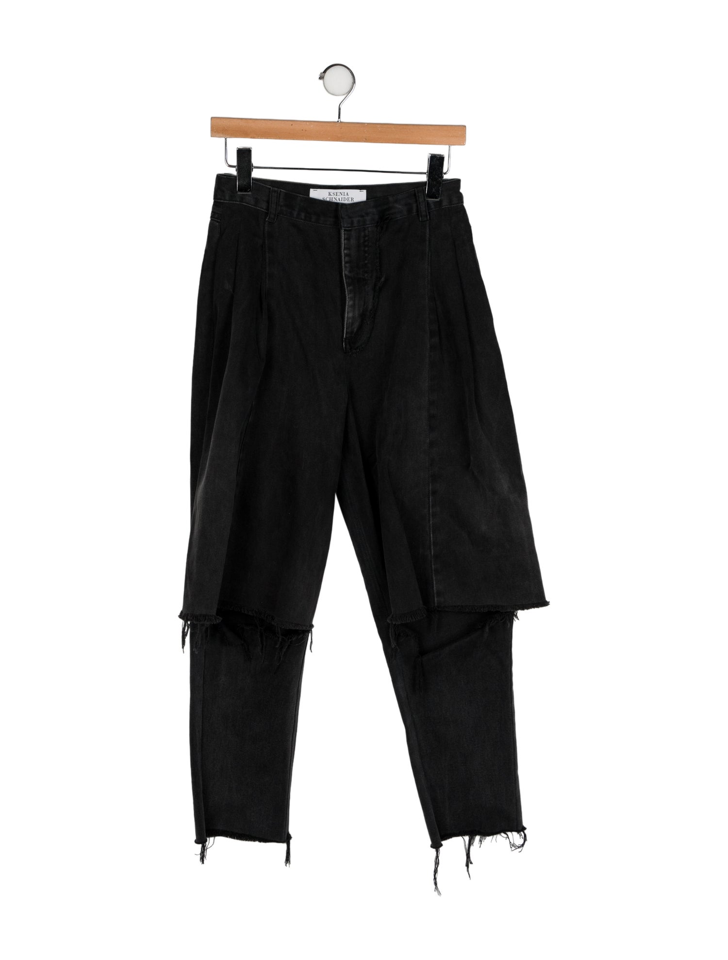 Ksenia Schnaider High-Rise Skinny Leg Jeans