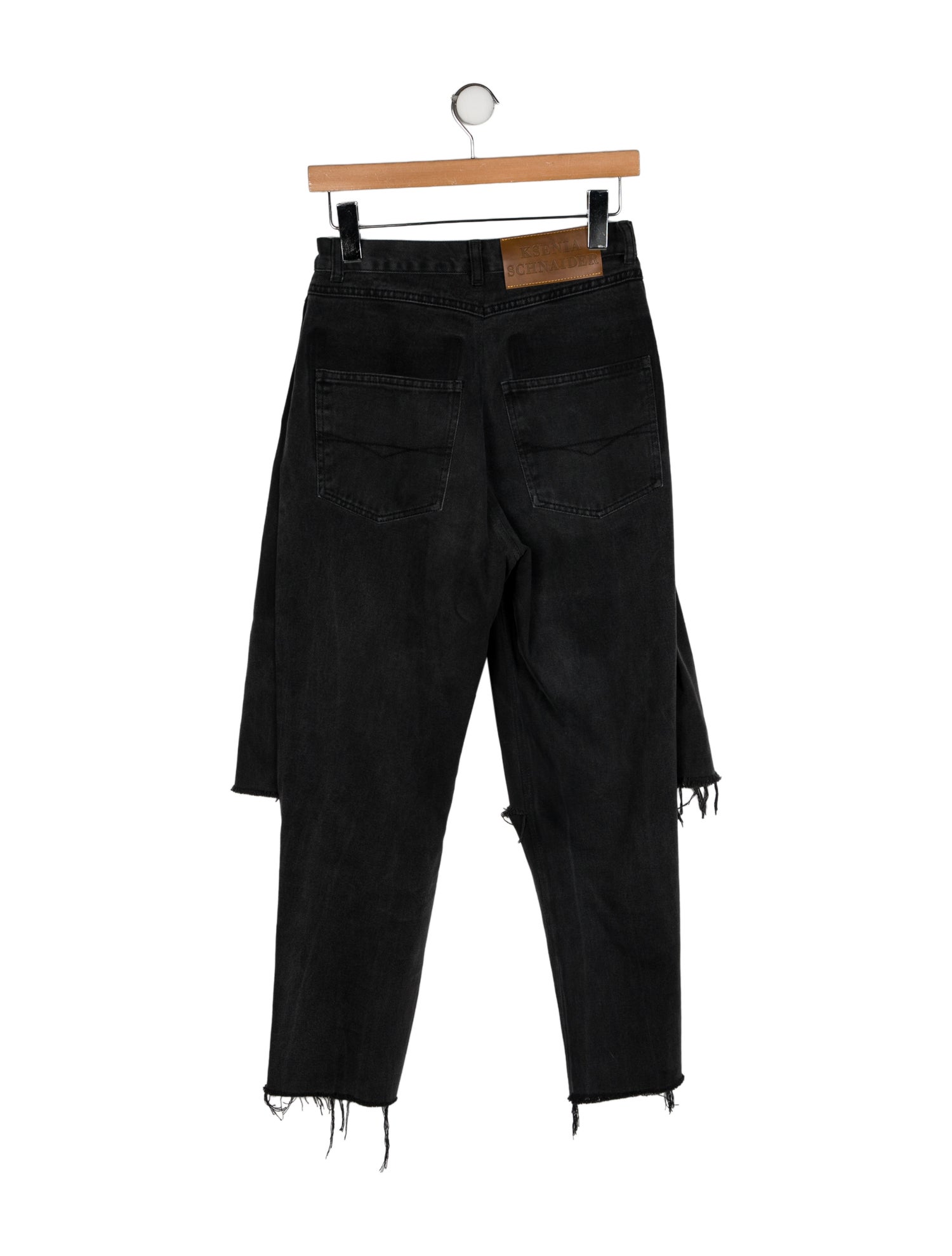 Ksenia Schnaider High-Rise Skinny Leg Jeans