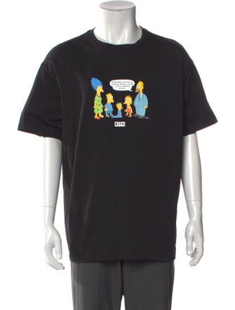 KITH x Simpsons Graphic Print Crew Neck T-Shirt