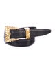 kleinberg sherrill Skinny Snakeskin Belt Kit