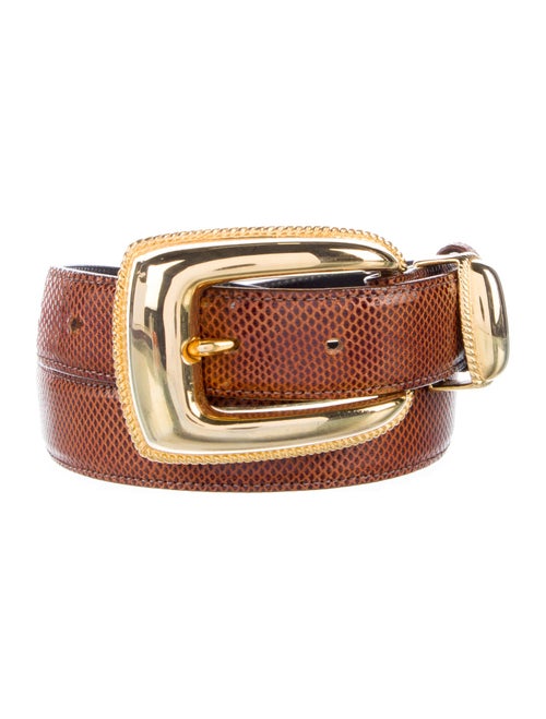 kleinberg sherrill Skinny Leather Belt