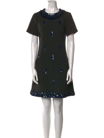 Kate Spade New York x The Madison Ave. Collection Crew Neck Mini Dress