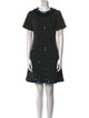 Kate Spade New York x The Madison Ave. Collection Crew Neck Mini Dress