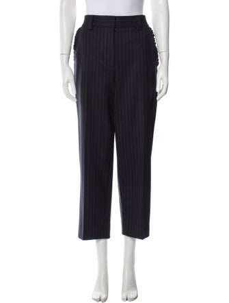 Kate Spade New York x The Madison Ave. Collection Wool Skinny Leg Pants