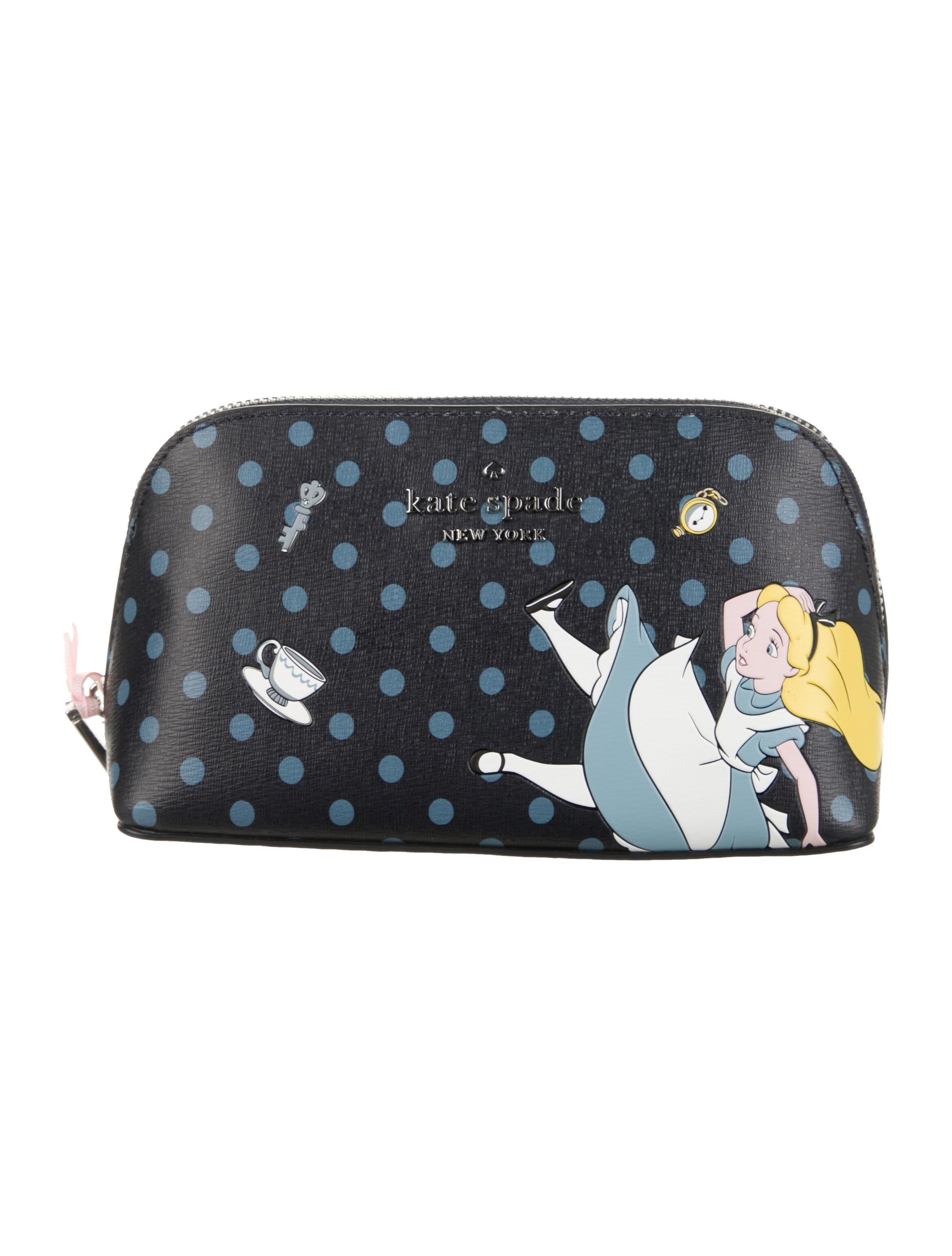 Kate Spade x Disney Alice In Wonderland Small Cosmetic Bag w/Tags