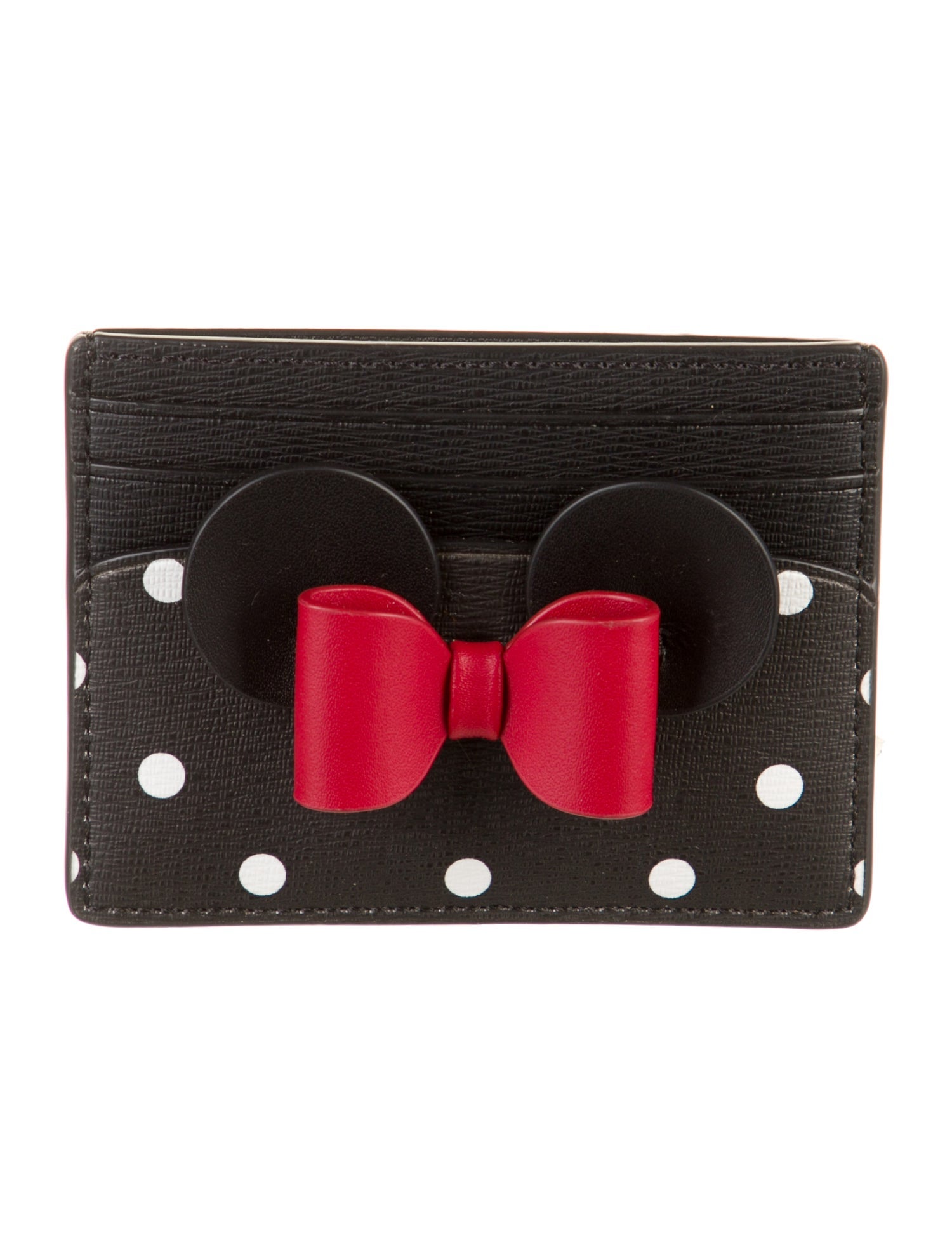 Kate Spade x Disney Leather Printed Card Holder w/ Tags