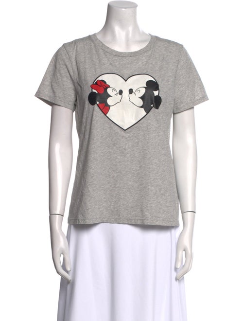 Kate Spade x Disney Graphic Print Crew Neck T-Shirt