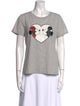 Kate Spade x Disney Graphic Print Crew Neck T-Shirt