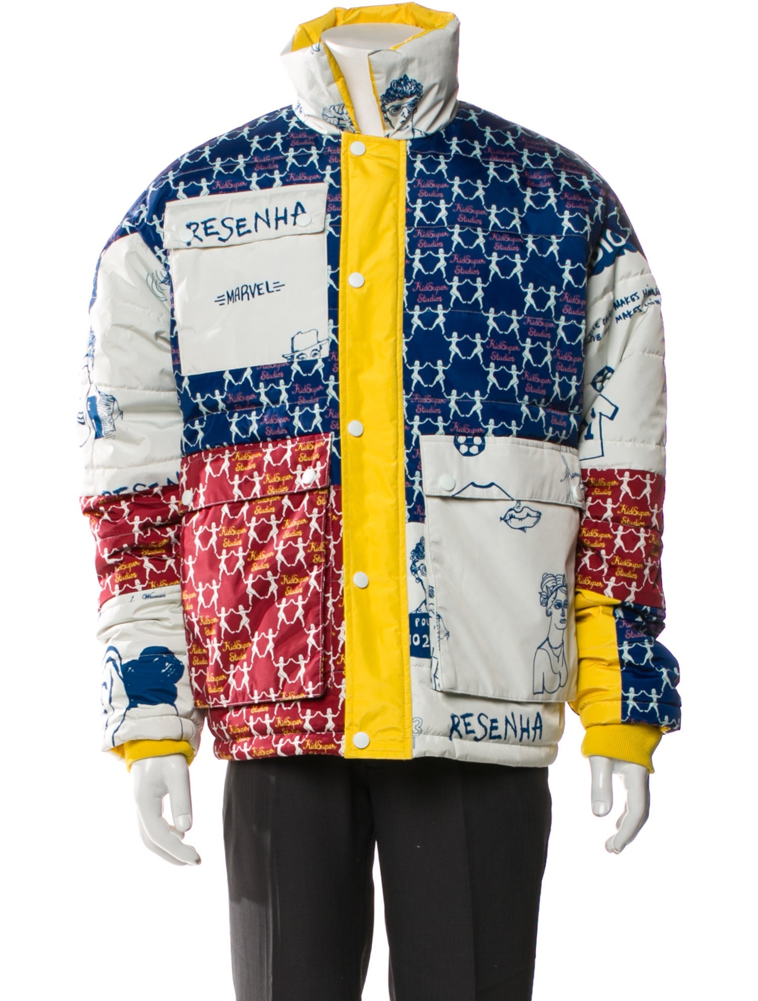 KidSuper Printed Denim Jacket