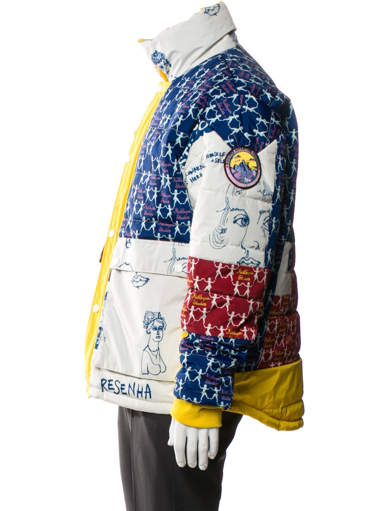 KidSuper Printed Denim Jacket