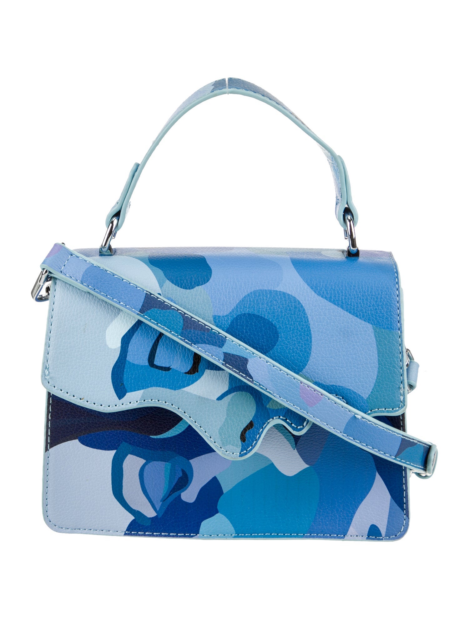 KidSuper Leather Top Handle Bag