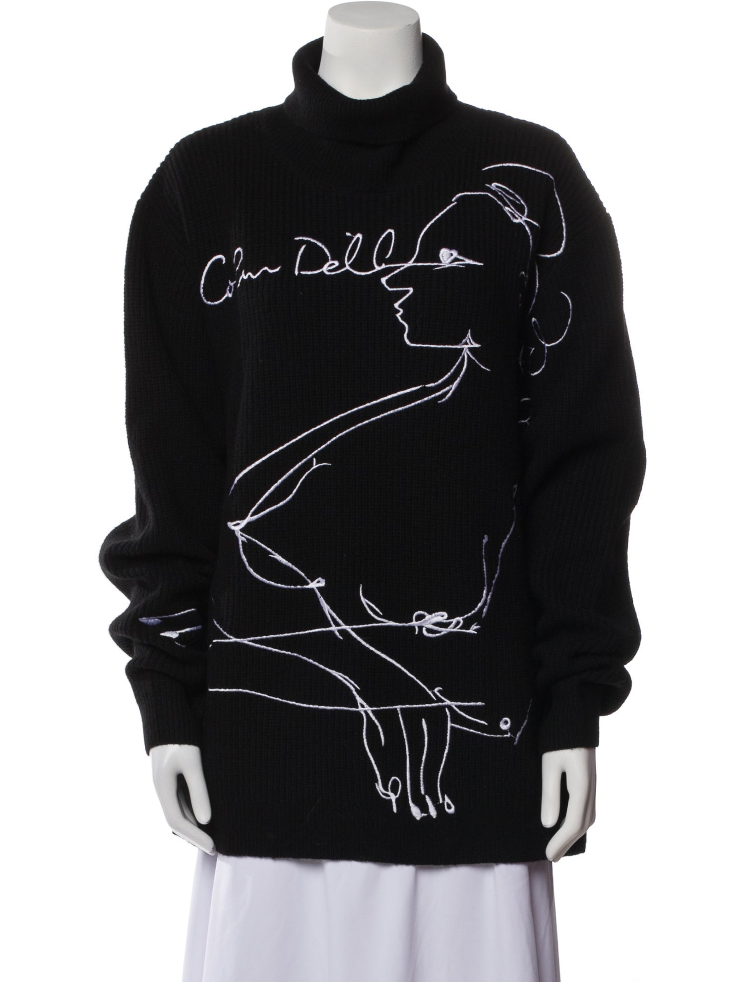 KidSuper Wool Graphic Print Sweater