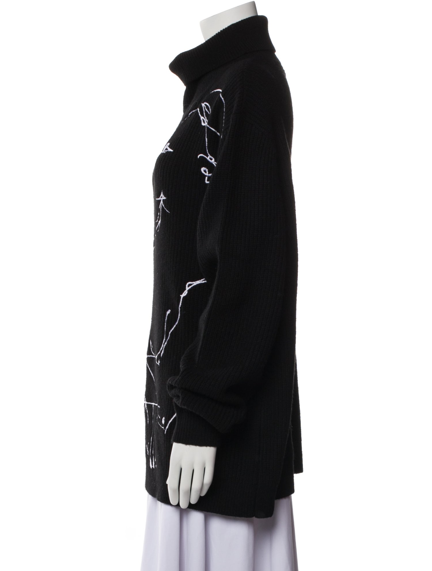 KidSuper Wool Graphic Print Sweater