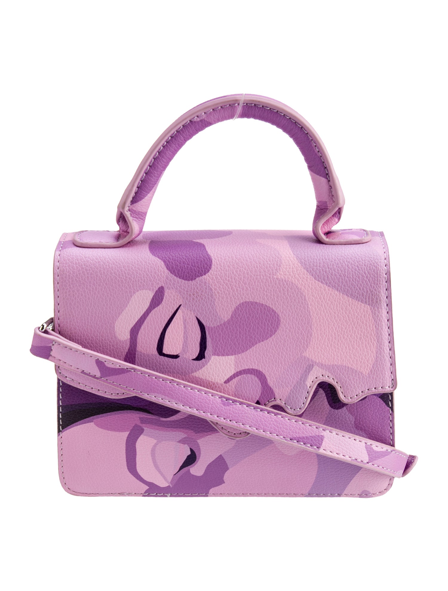 KidSuper Leather Top Handle Bag