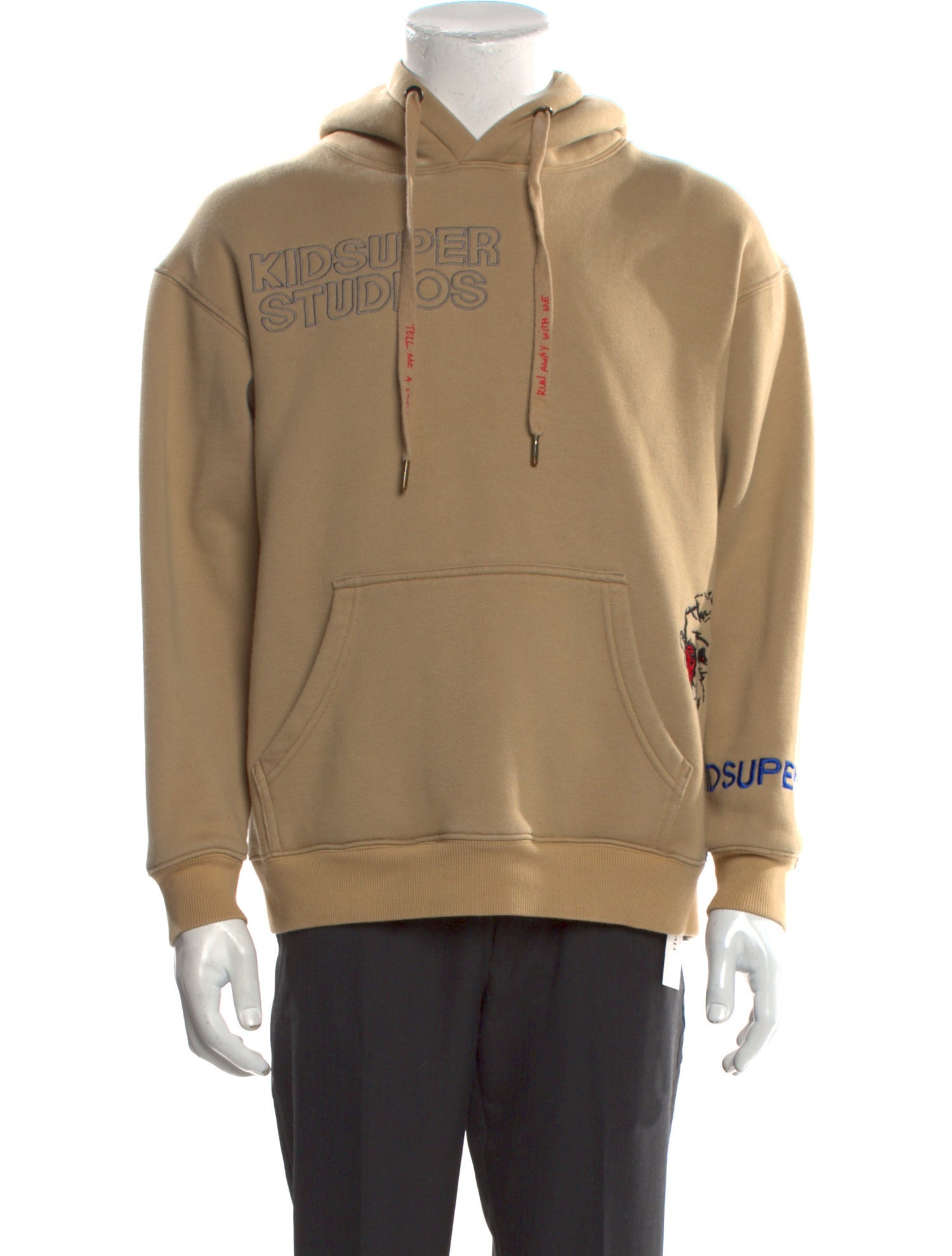 KidSuper Graphic Print Crew Neck Hoodie